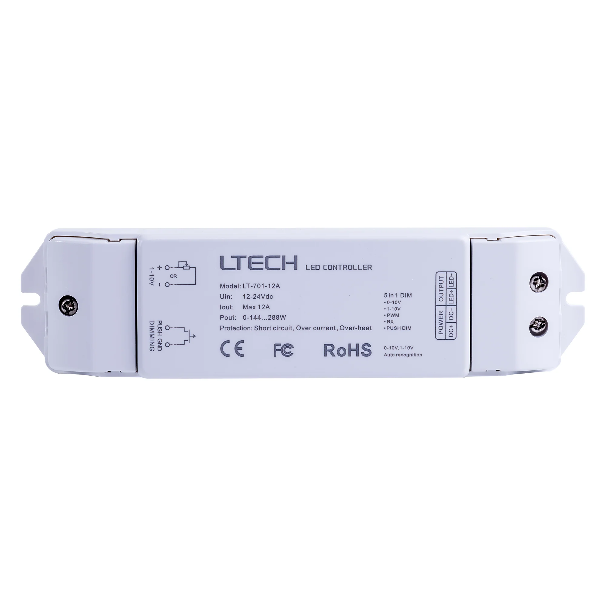 HV9106-LT-701-12A - 0-1/10V LED Strip Controller