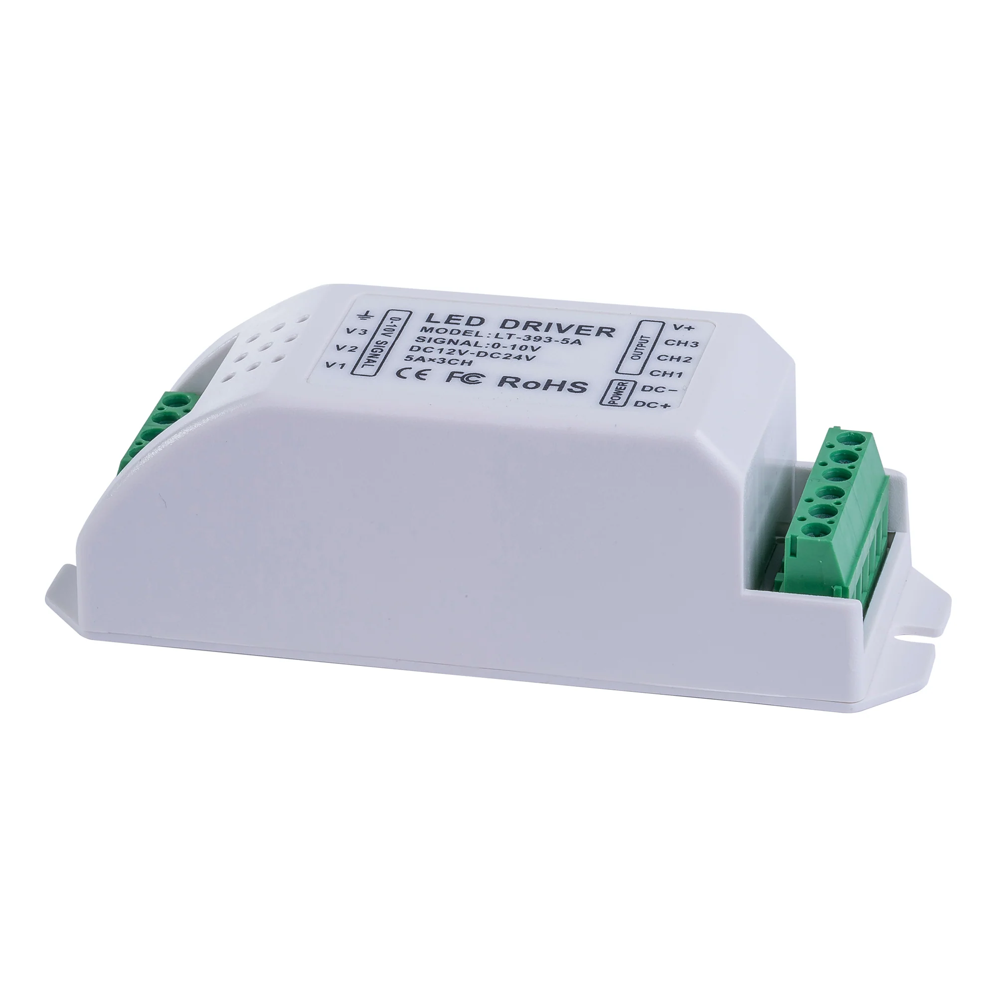 HV9106-LT-393-5A - 0-1/10V RGB LED Strip Controller - Image 3
