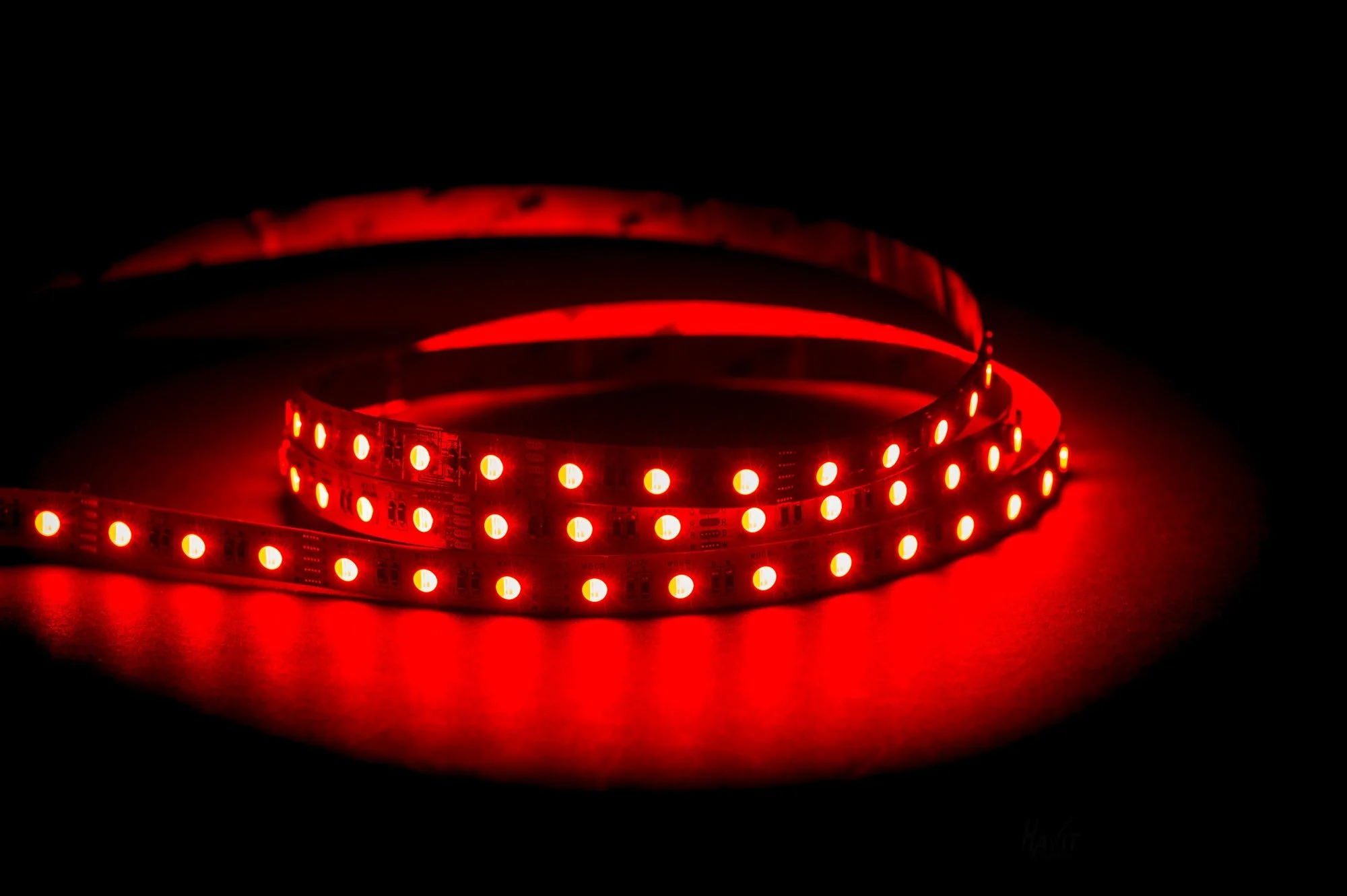 HV9751-IP20-60-RGBC - 14.4w IP20 RGB + 5500k LED Strip (RGBC) - Image 4