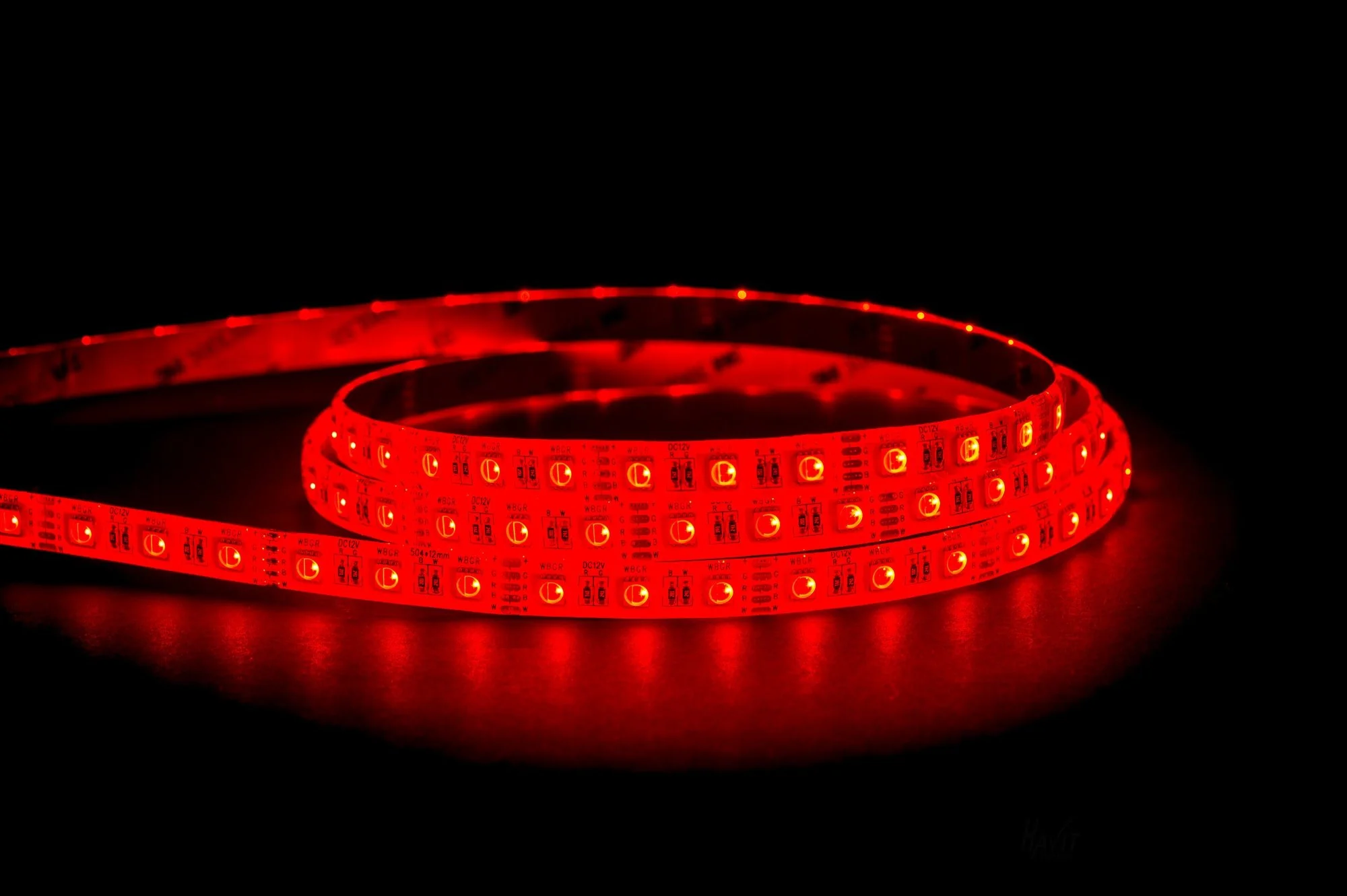 HV9751-IP54-60-RGBC - 14.4w IP54 RGB + 5500k LED Strip (RGBC) - Image 5