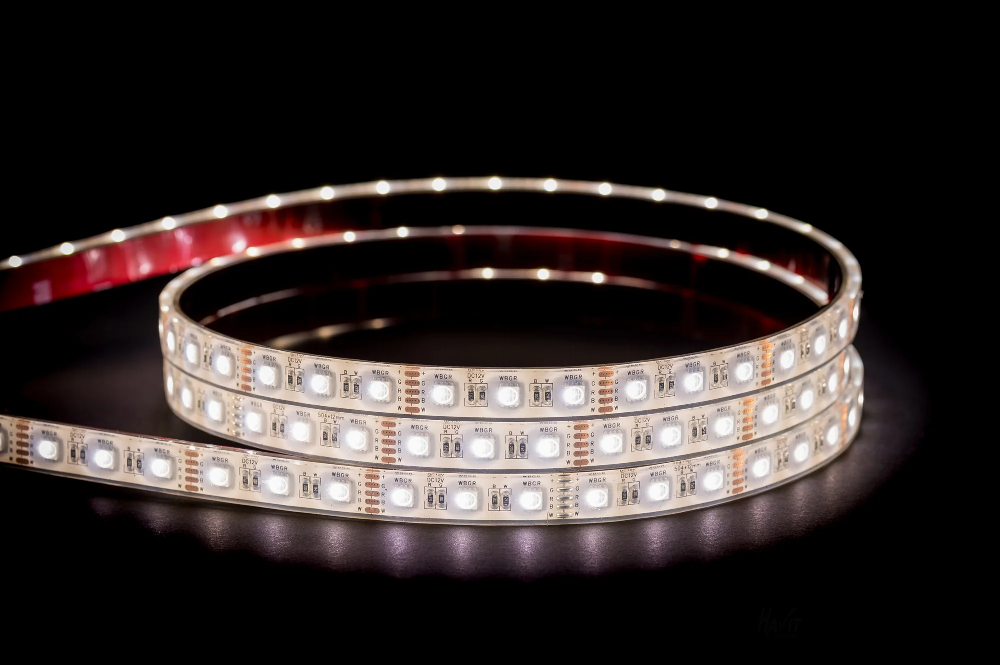 HV9751-IP67-60-RGBC - 14.4w IP67 RGB + 5500k LED Strip (RGBC) - Image 3