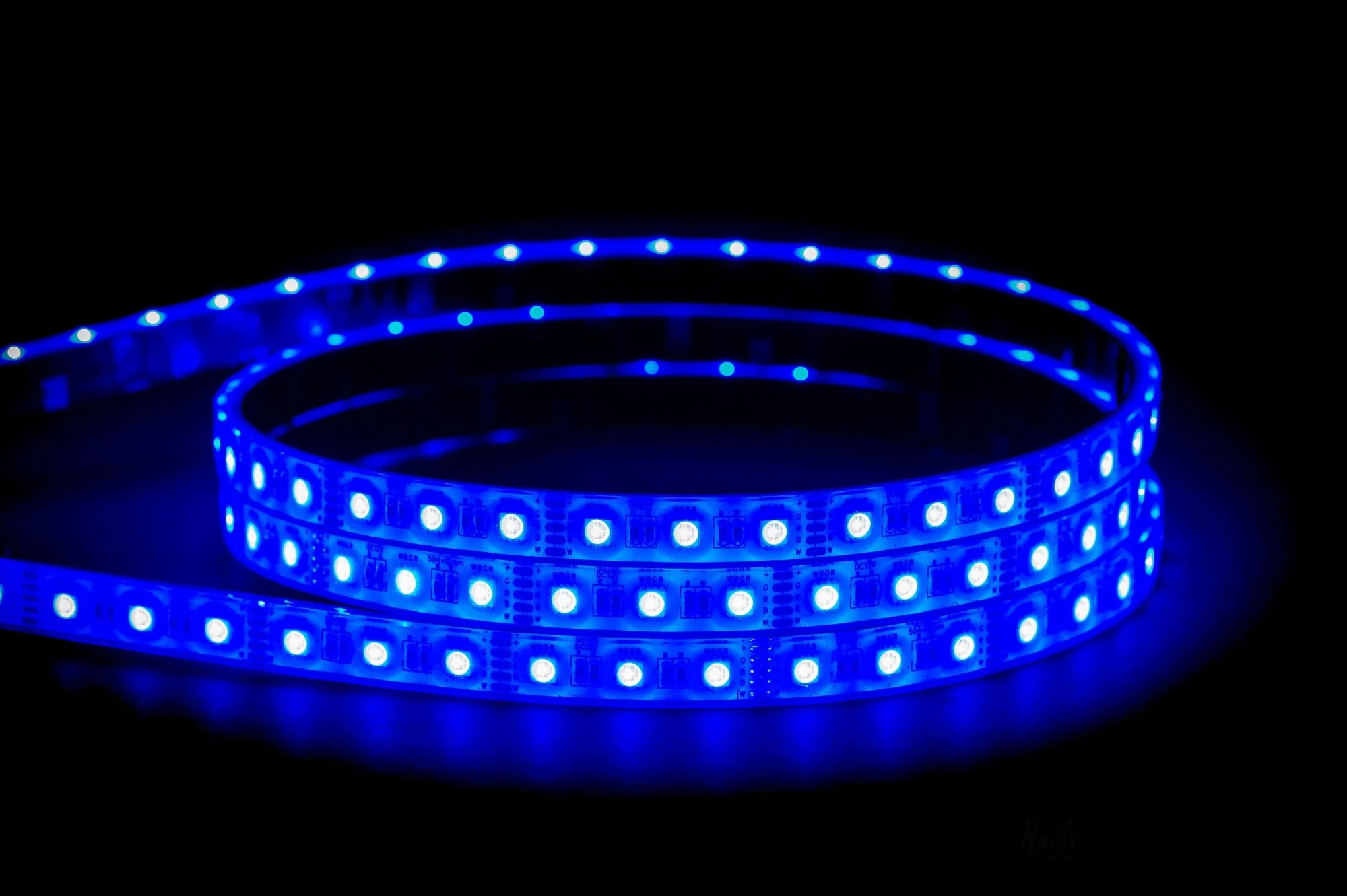 HV9751-IP67-60-RGBC - 14.4w IP67 RGB + 5500k LED Strip (RGBC) - Image 4