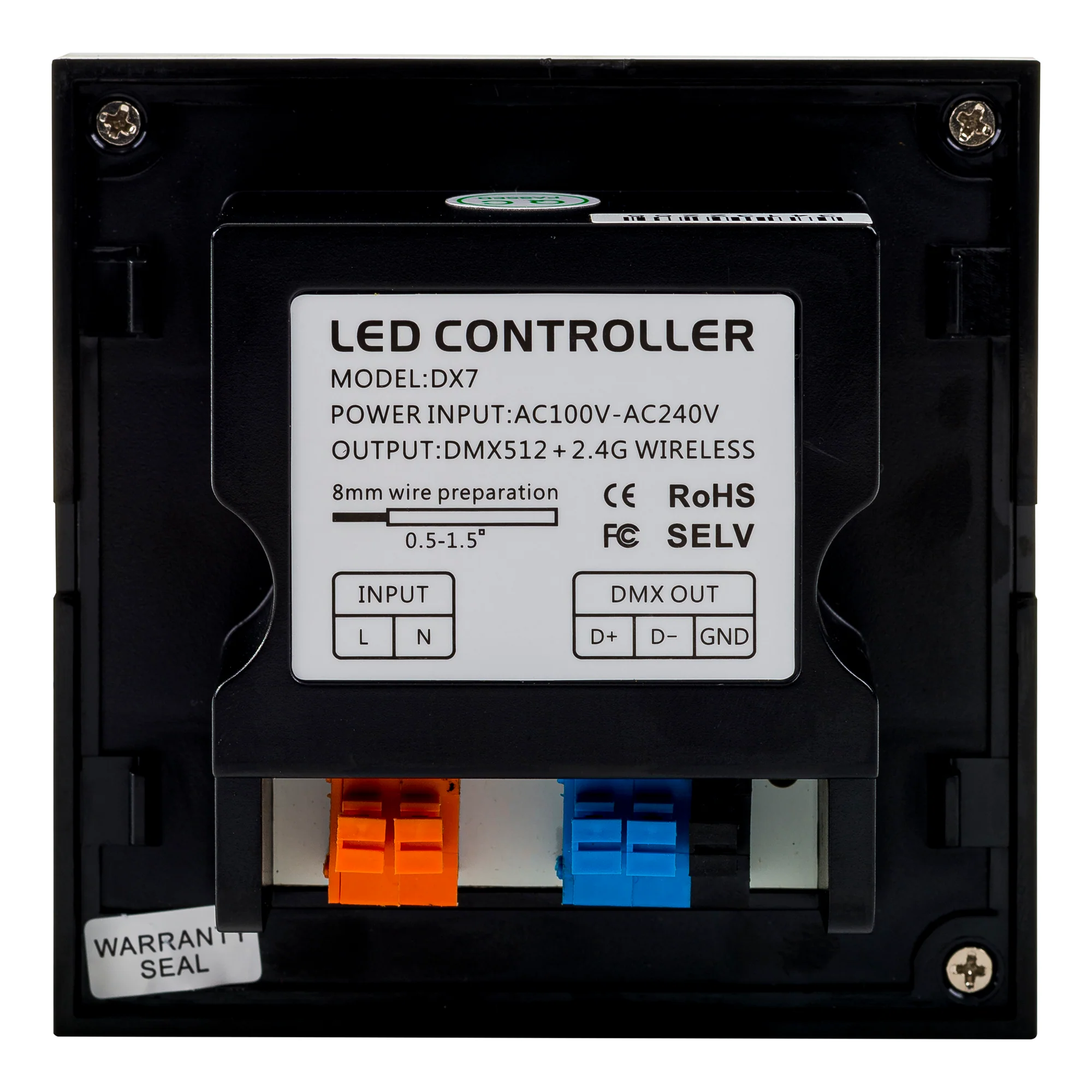 HV9101-DX7 - Colour Temp (CT) Zone LED Strip Touch Panel Controller - Image 5
