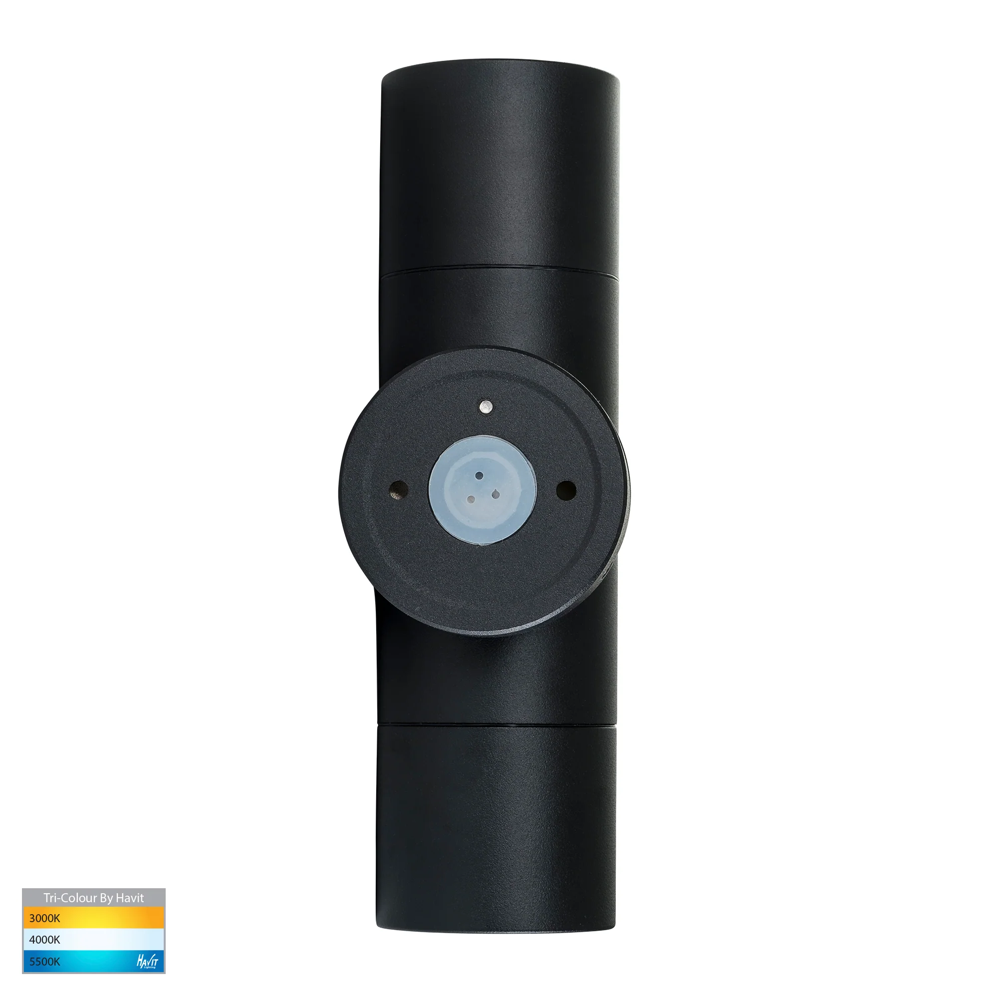 HV1025T-HV1027T - Tivah Black TRI Colour Up & Down Wall Pillar Lights - Image 5