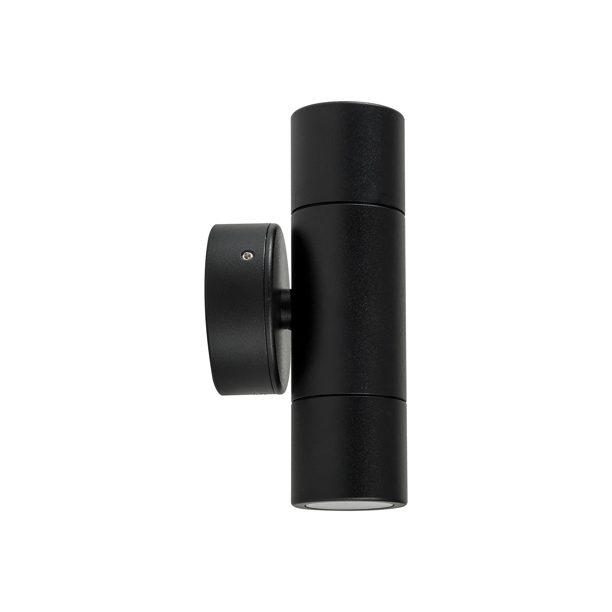 HV1027MR11NW - Mini Tivah Aluminium Black Up & Down Wall Pillar Lights