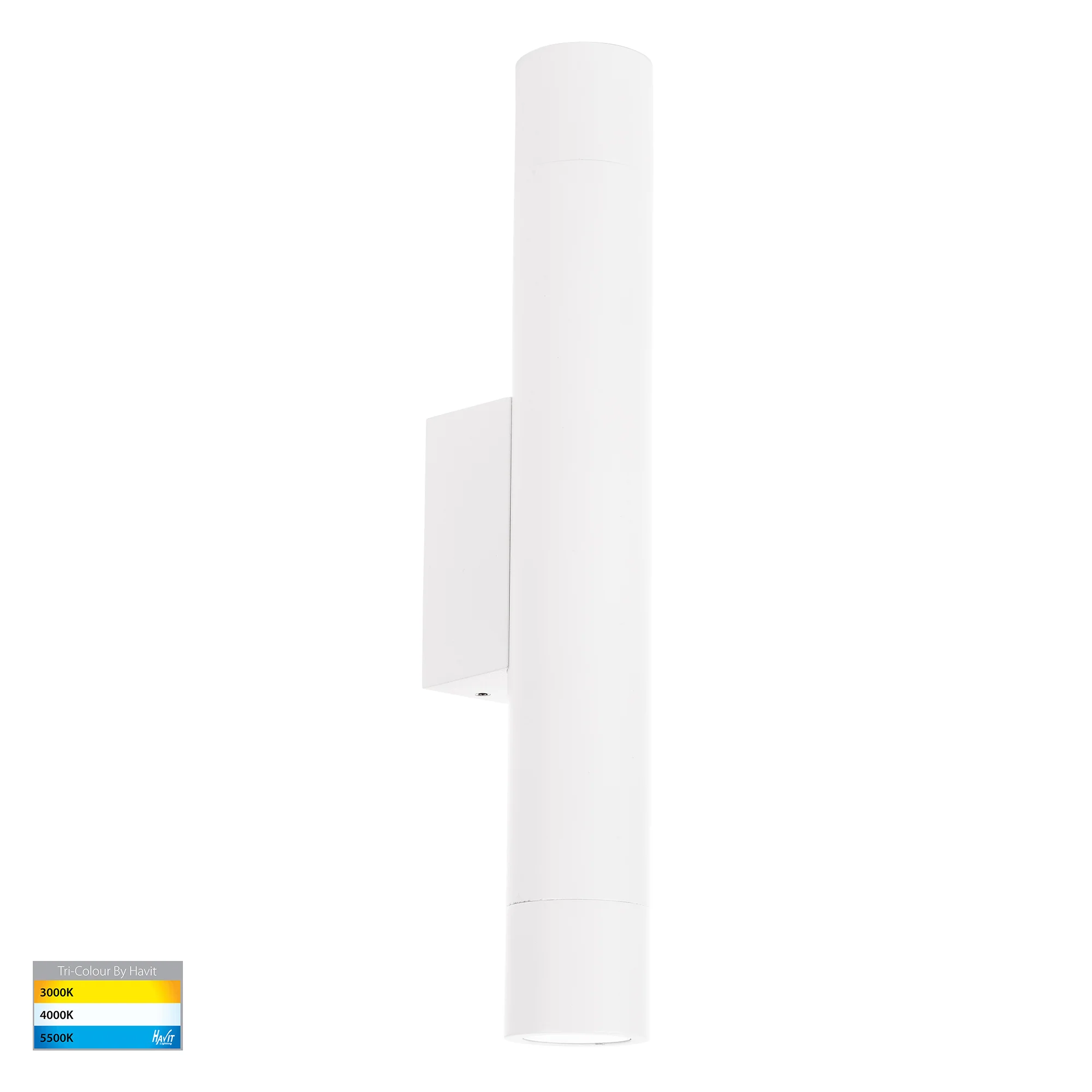 HV10393T - Dugo Aluminium White Up & Down Wall Light