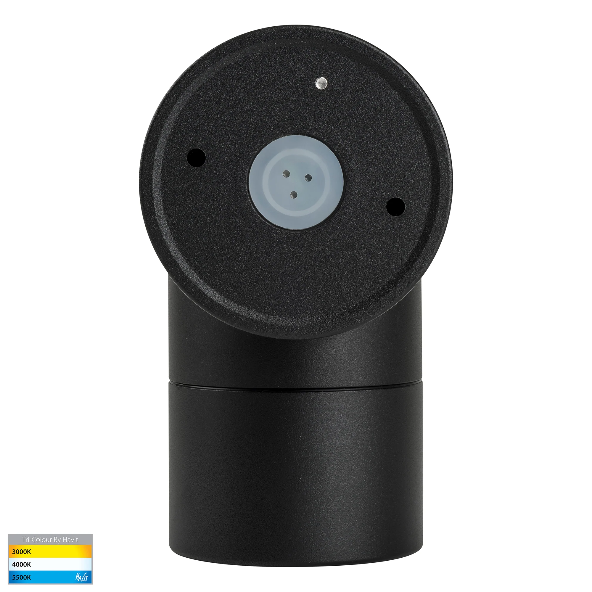 HV1128T - Maxi Tivah Aluminium Black TRI Colour Fixed Down Wall Pillar Lights - Image 4
