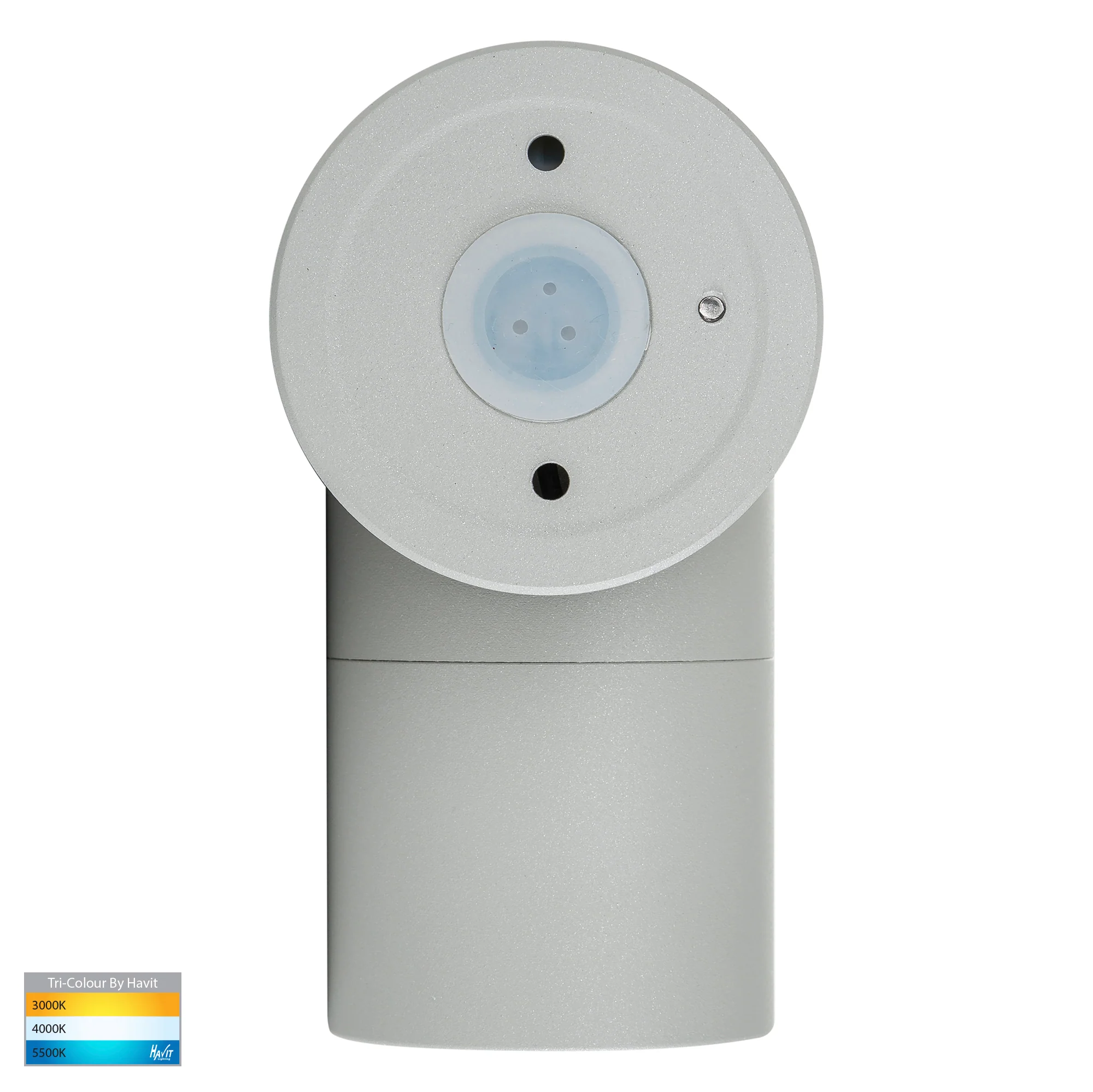 HV1145T-HV1147T - Tivah Silver TRI Colour Fixed Down Wall Pillar Lights - Image 5