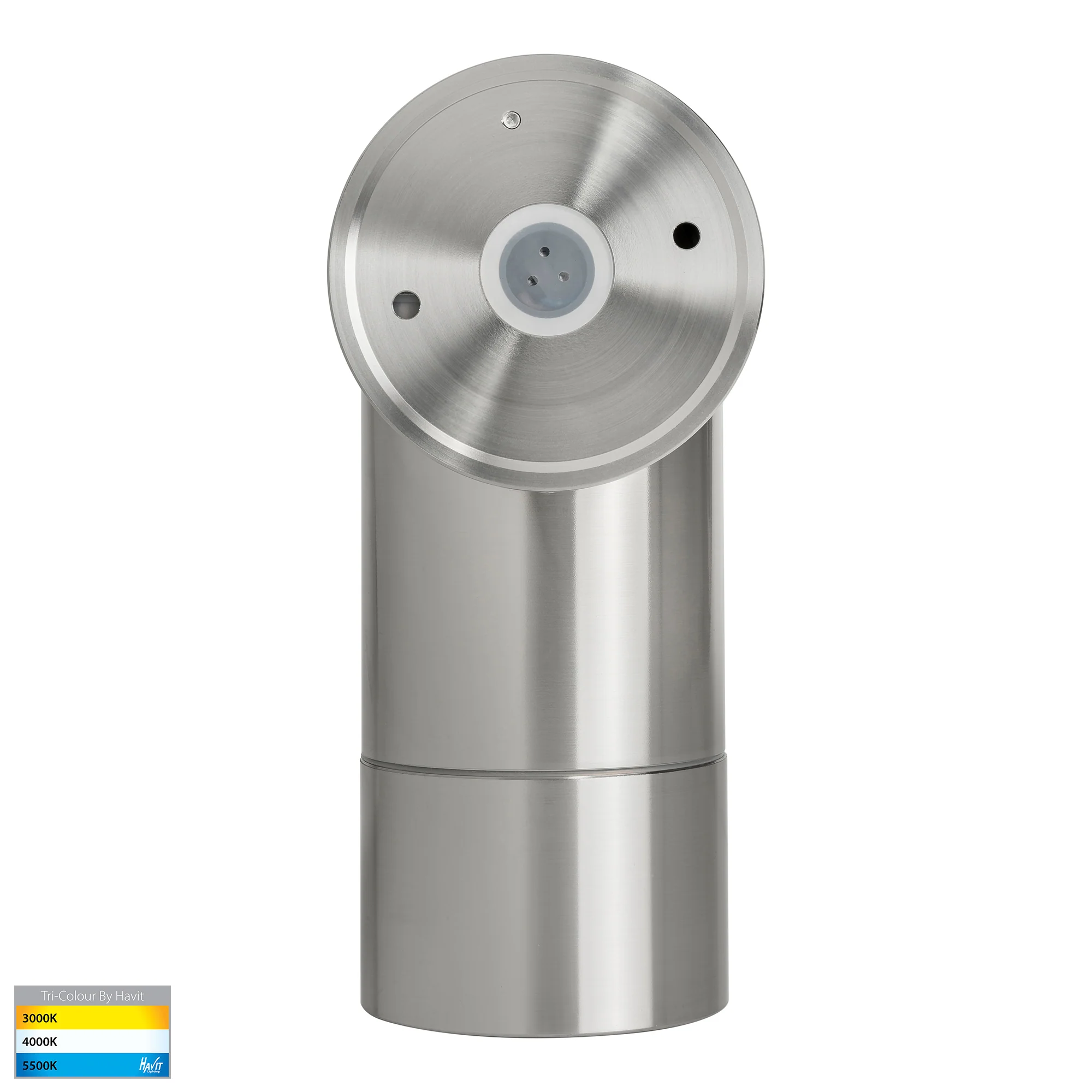 HV1208T - Maxi Tivah 316 Stainless Steel TRI Colour Single Adjustable Wall Pillar Lights - Image 4