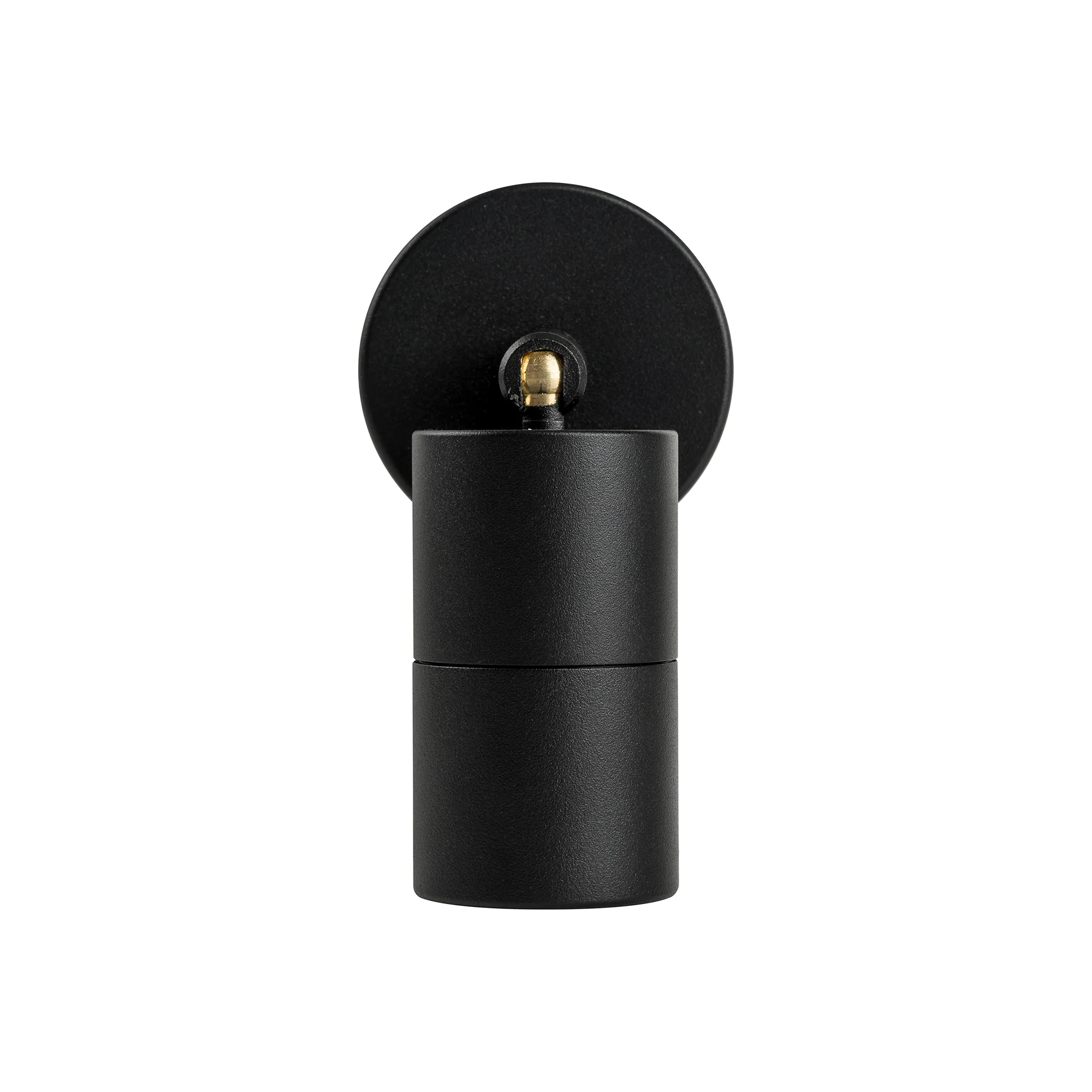 HV1227MR11NW - Mini Tivah Aluminium Black Single Adjustable Wall Pillar Lights - Image 3