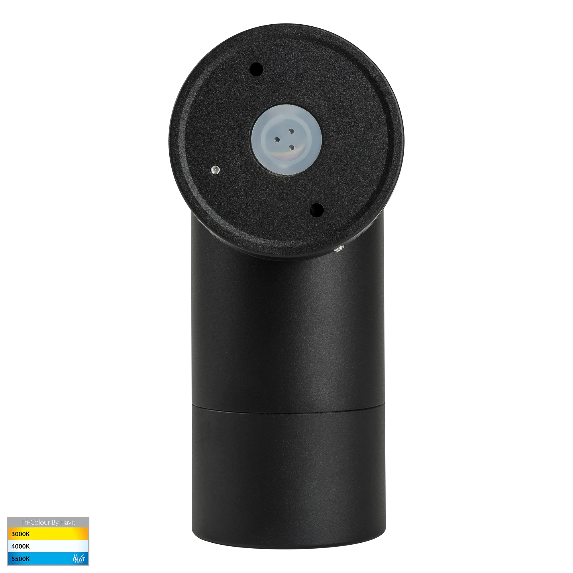 HV1228T - Maxi Tivah Aluminium Black TRI Colour Single Adjustable Wall Pillar Lights - Image 4