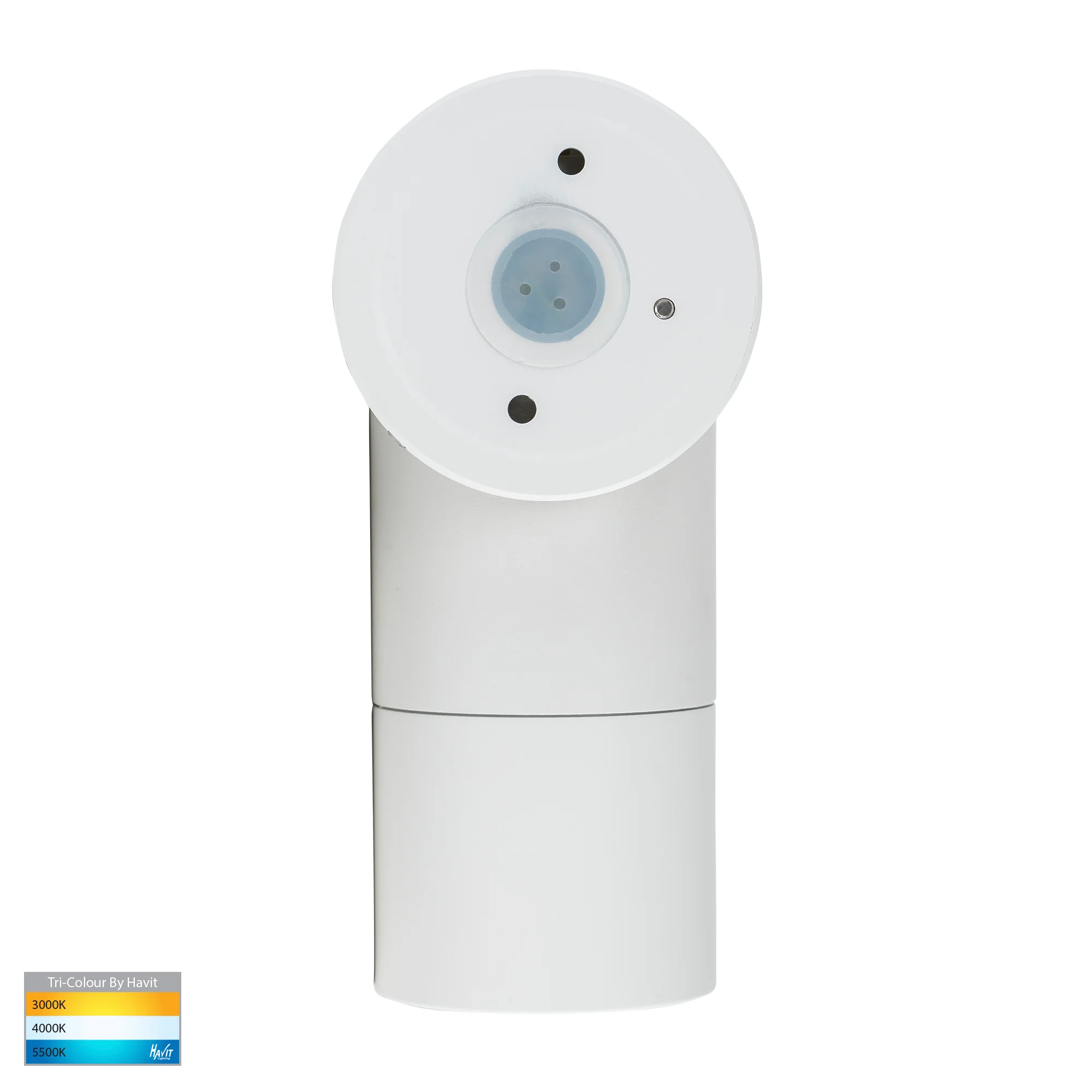 HV1235T-HV1237T - Tivah White TRI Colour Single Adjustable Wall Pillar Lights - Image 5