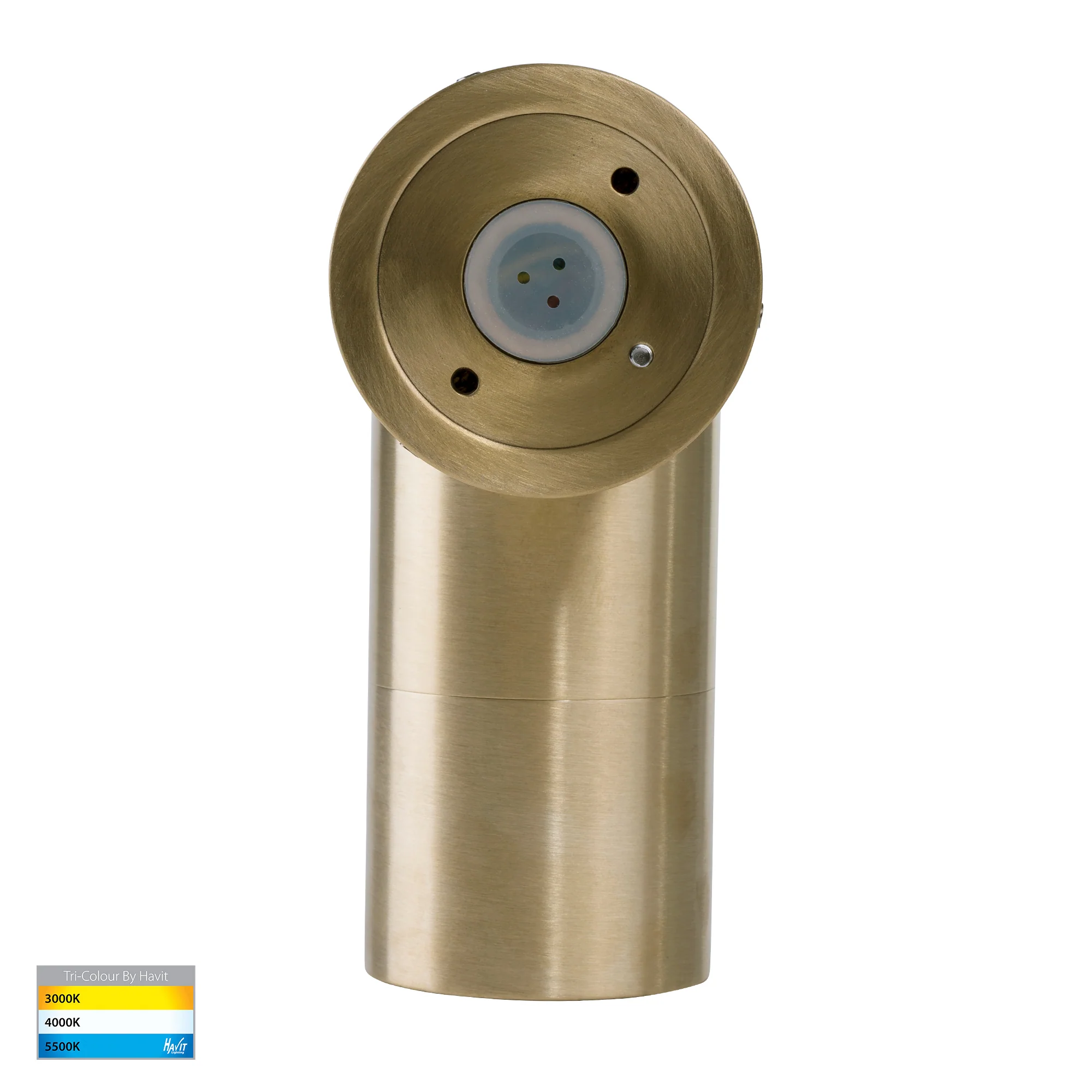 HV1255T-HV1257T - Tivah Solid Brass TRI Colour Single Adjustable Wall Pillar Lights - Image 5