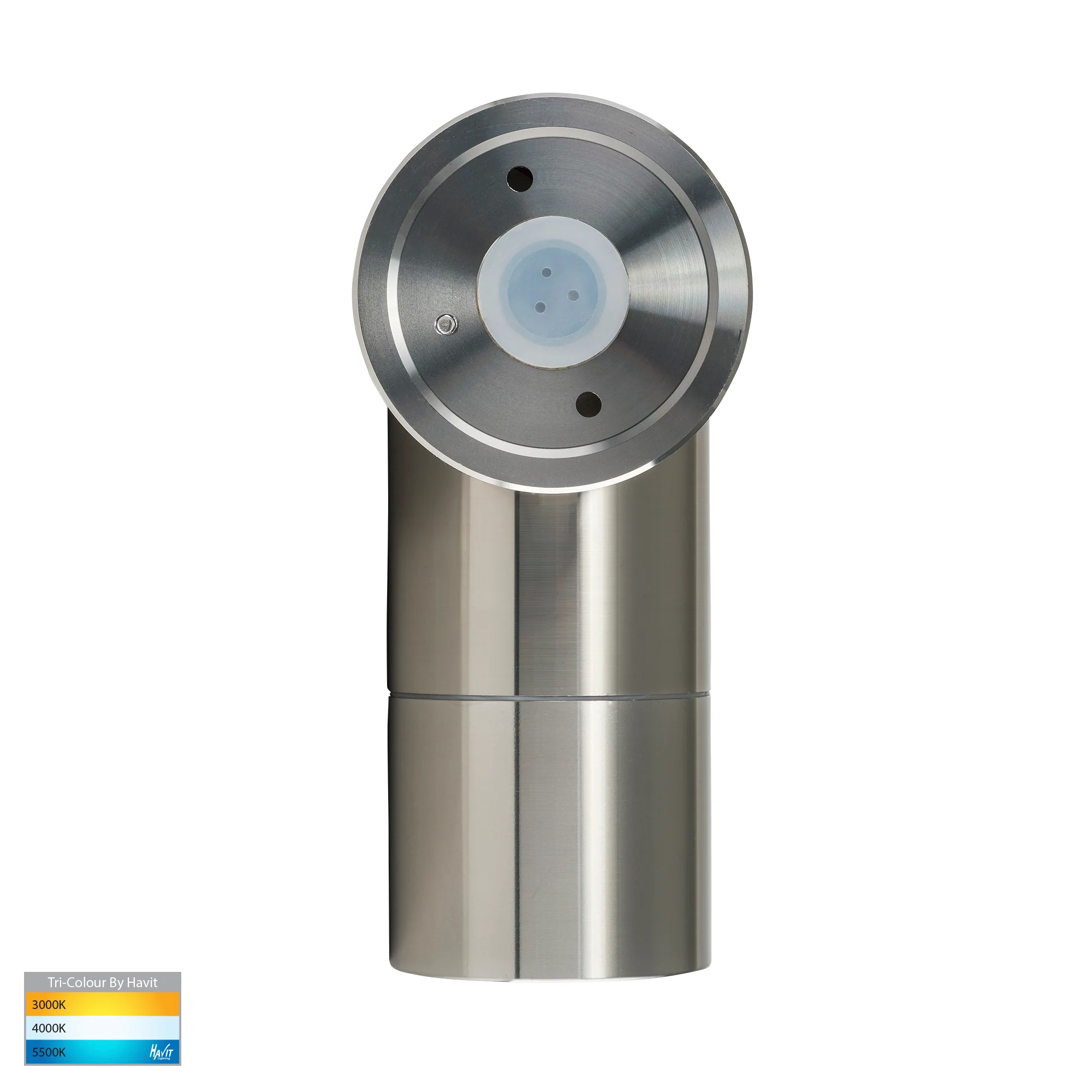 HV1285T-HV1287T - Tivah Titanium Aluminium TRI Colour Single Adjustable Wall Pillar Lights - Image 5