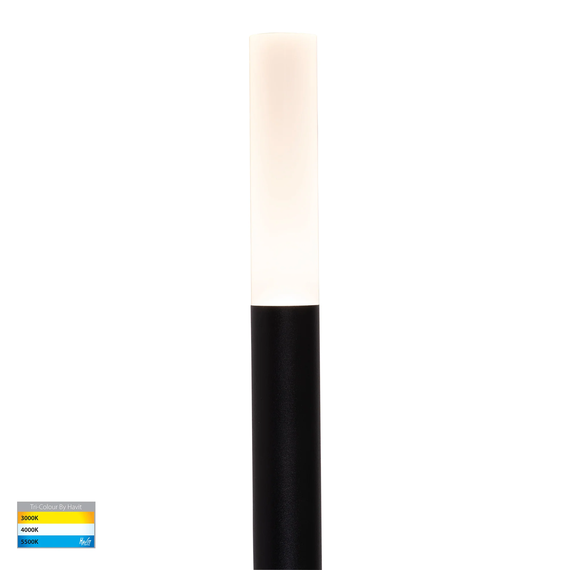 HV1515T-BLK-24V - Drique Aluminium Black LED Bollard Spike Light - Image 4