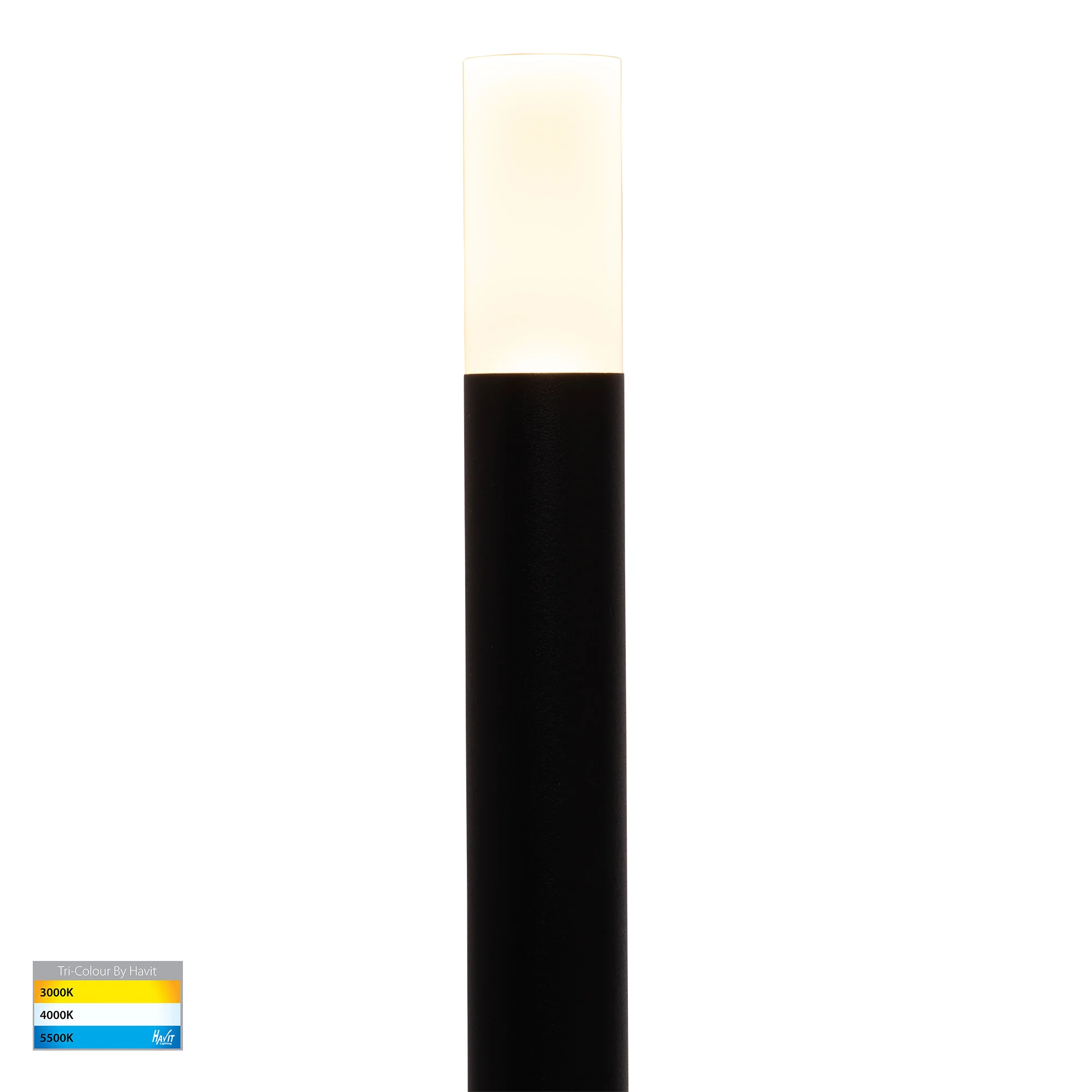 HV1515T-BLK-24V - Drique Aluminium Black LED Bollard Spike Light - Image 5
