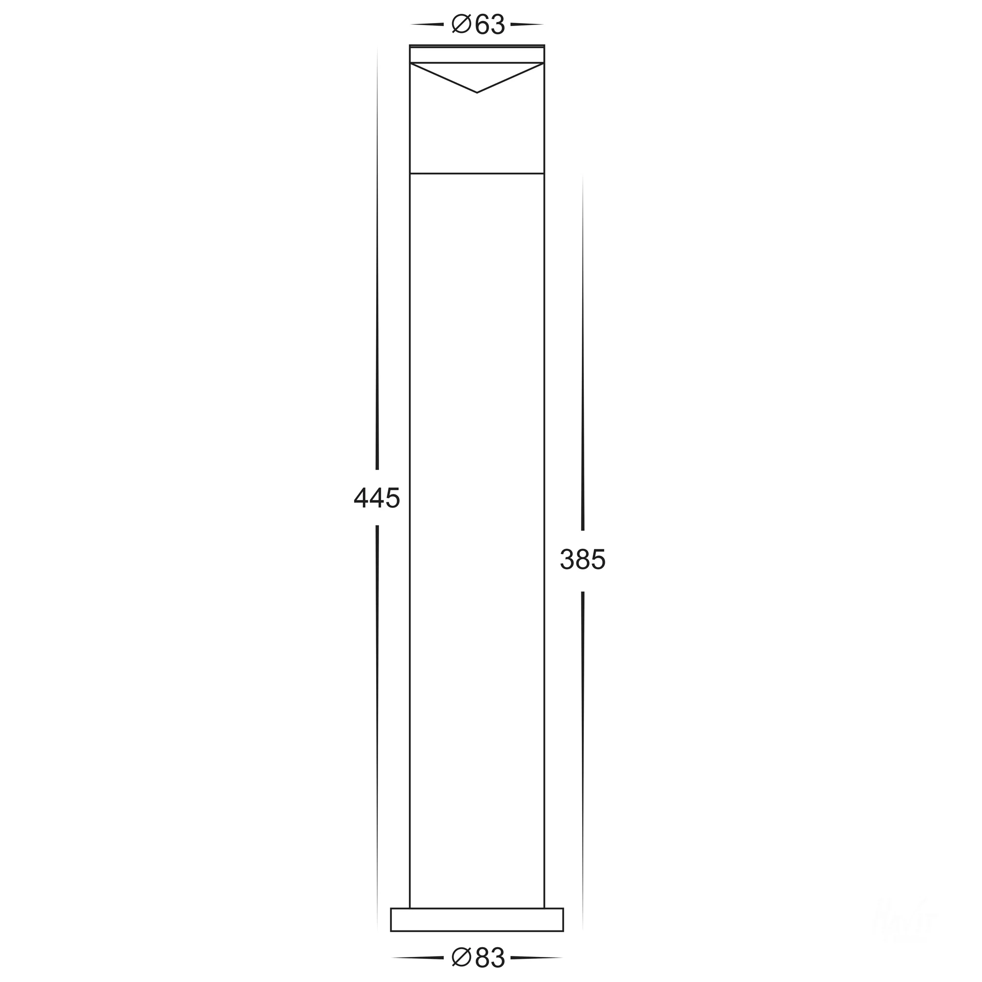 HV1601T-SS316 & HV1602T-SS316 - Highlite 316 Stainless Steel TRI Colour LED Bollard Lights - Image 2
