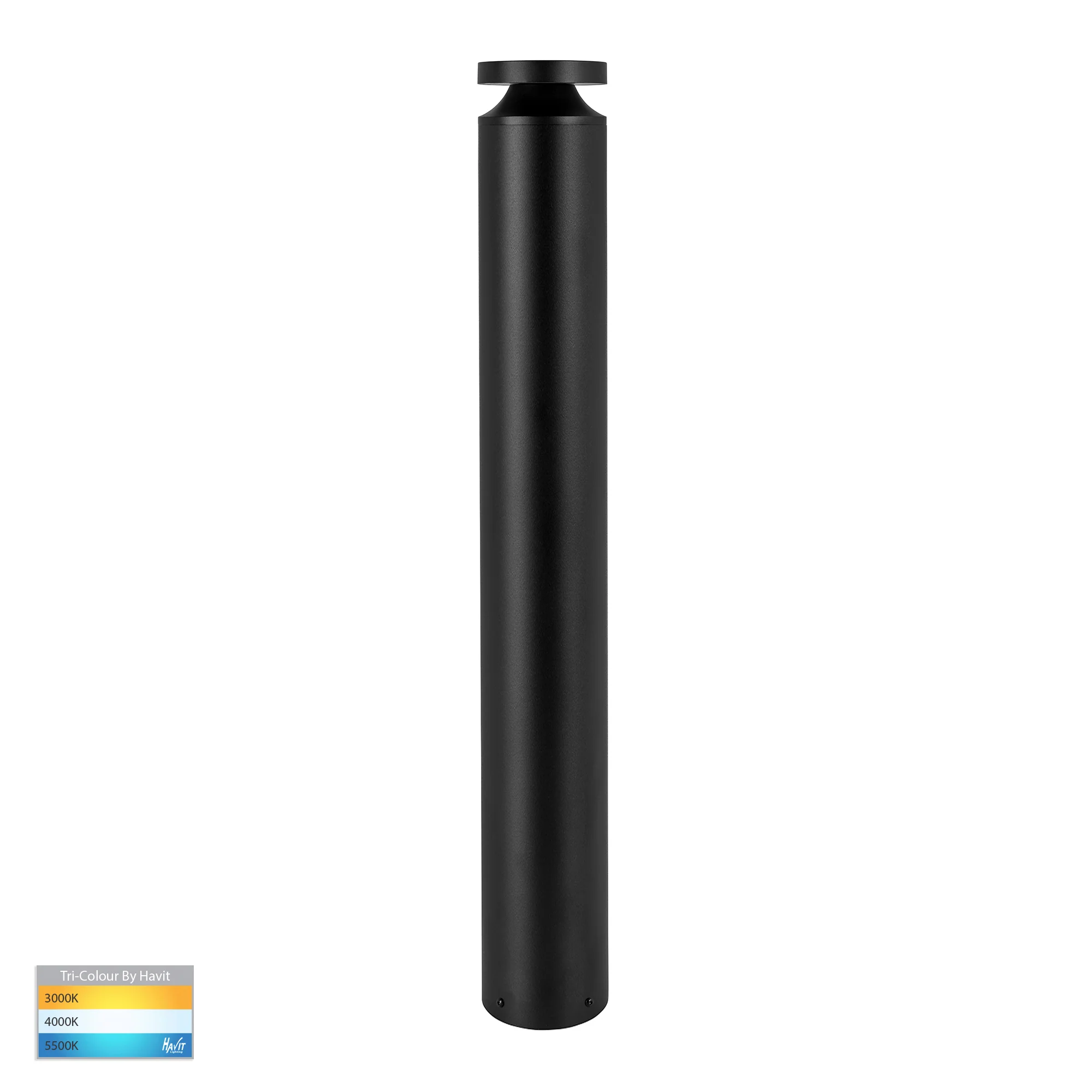 HV1639T-BLK - Noray 970mm Black LED Bollard Light