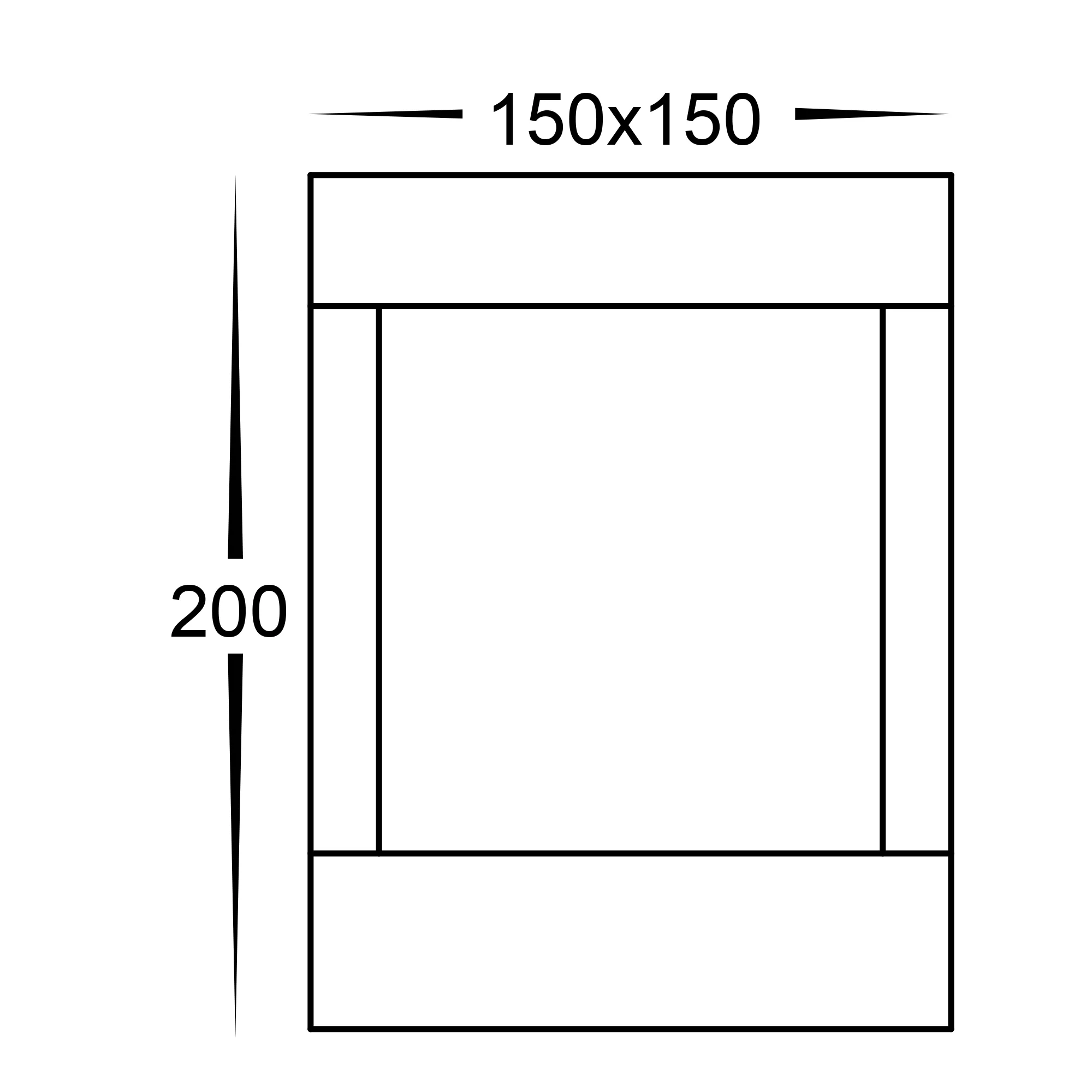 HV1699T-BLK-240V-SQ | HV1699T-BLK-24V-SQ - Pelare Black LED Pillar Light - Image 2