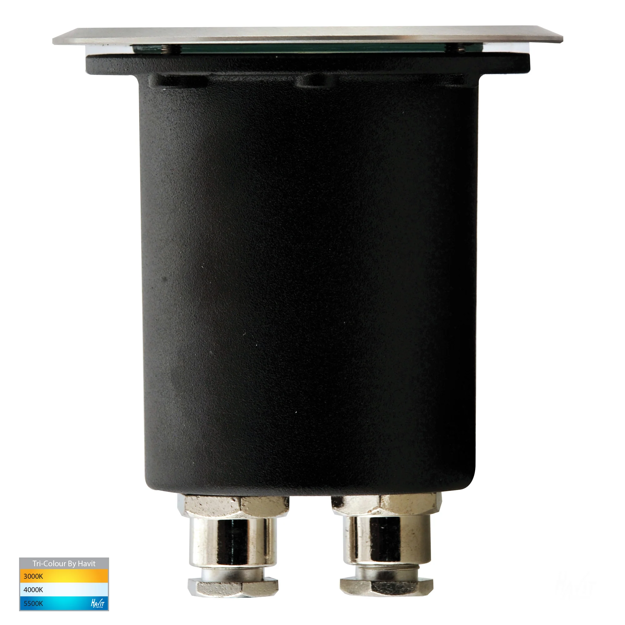 HV1801T - HV1806T - Metro Round 316 Stainless Steel TRI Colour Inground Lights - Image 4