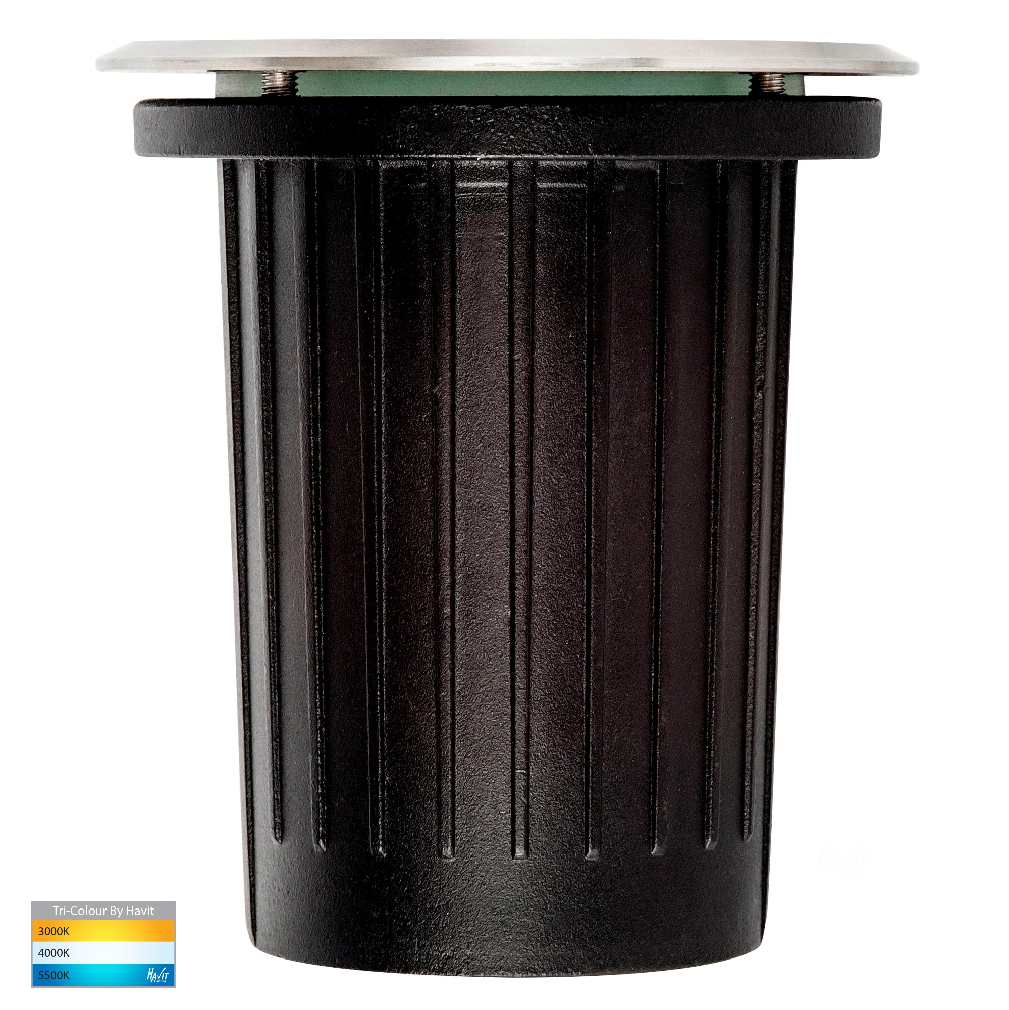HV1825T - Luta 316 Stainless Steel TRI Colour Adjustable Inground Light - Image 3