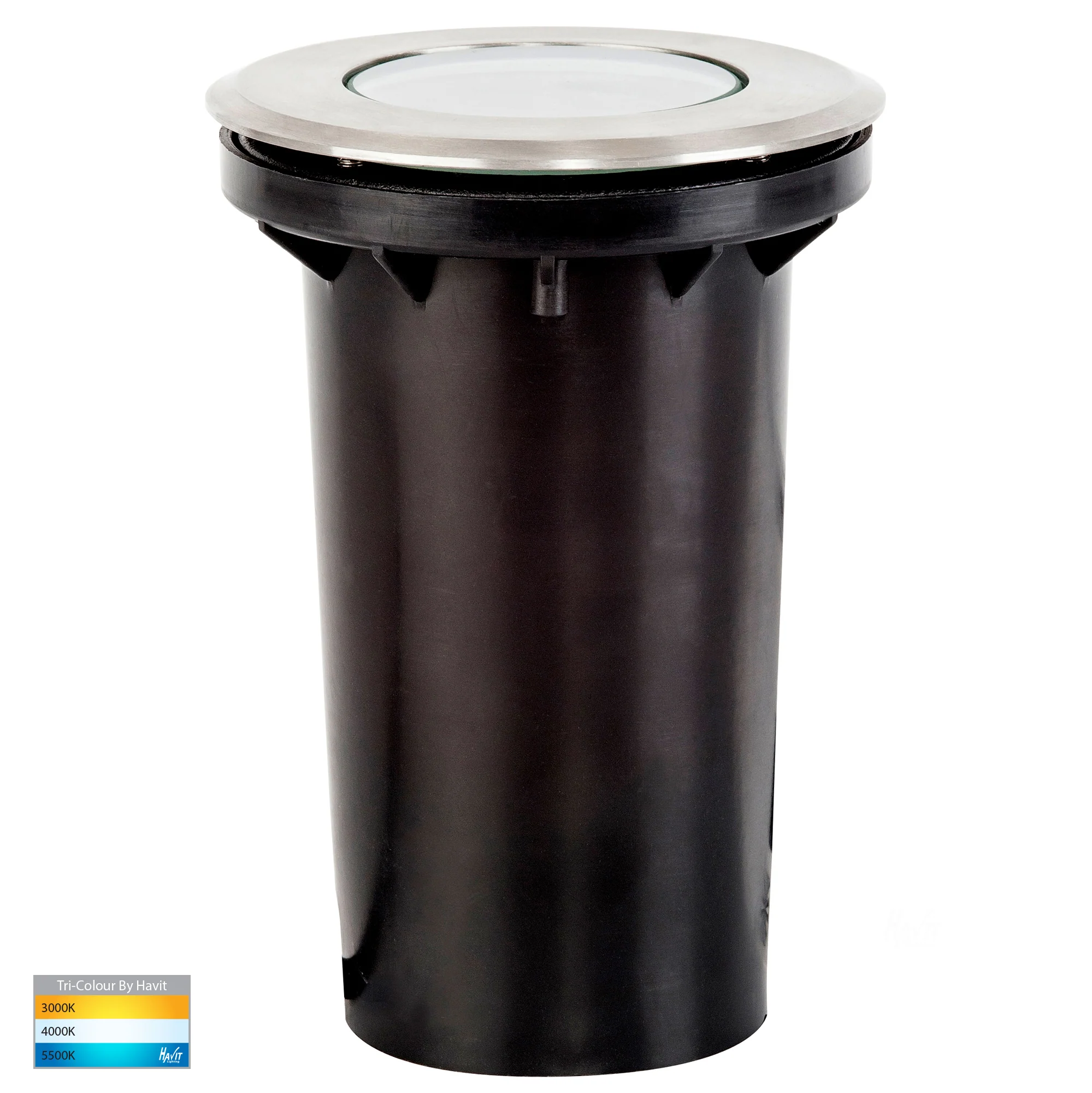 HV1825T - Luta 316 Stainless Steel TRI Colour Adjustable Inground Light - Image 4