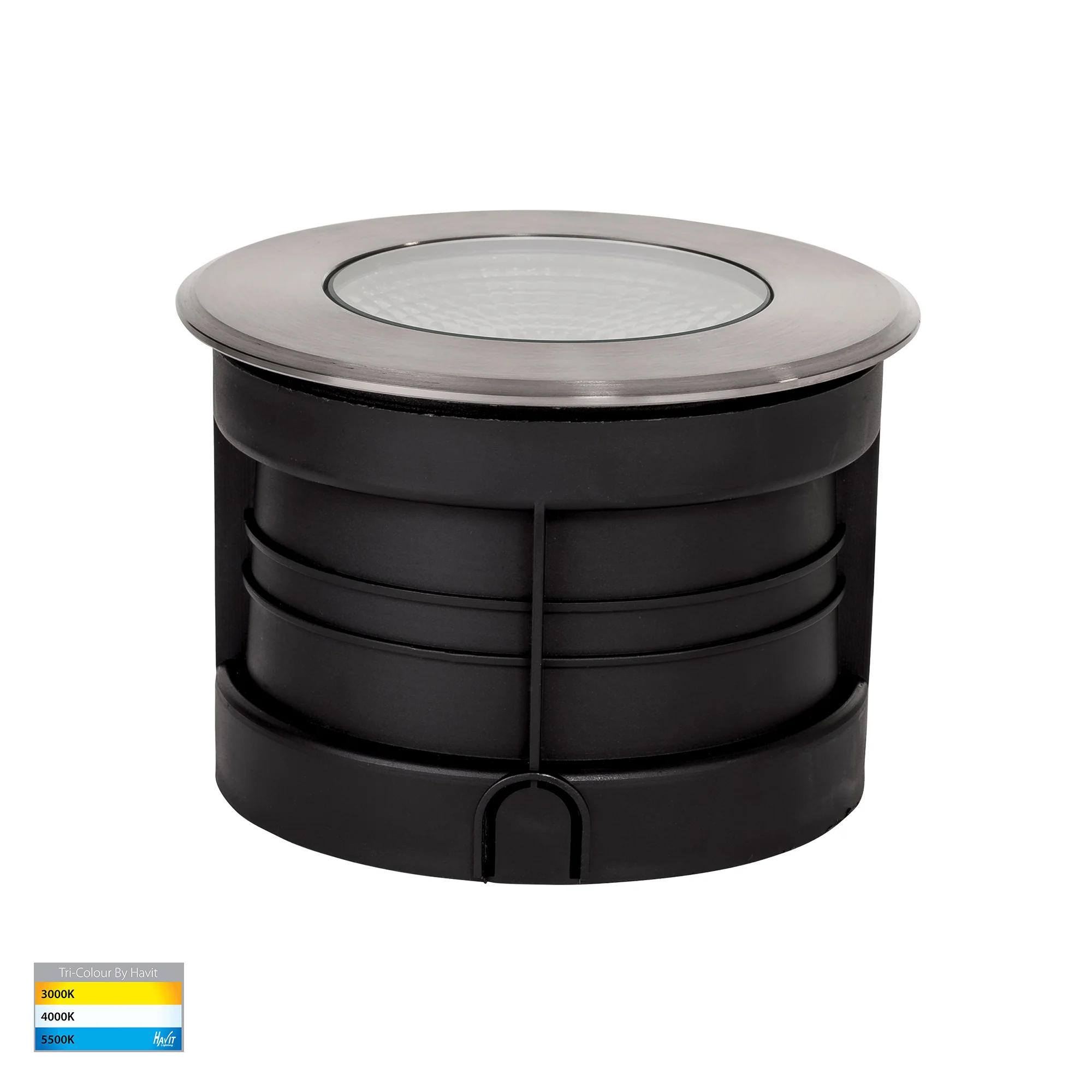 HV1832T-12V | HV1832T-240V - Klip 316 Stainless Steel 10w LED Inground Light - Image 4