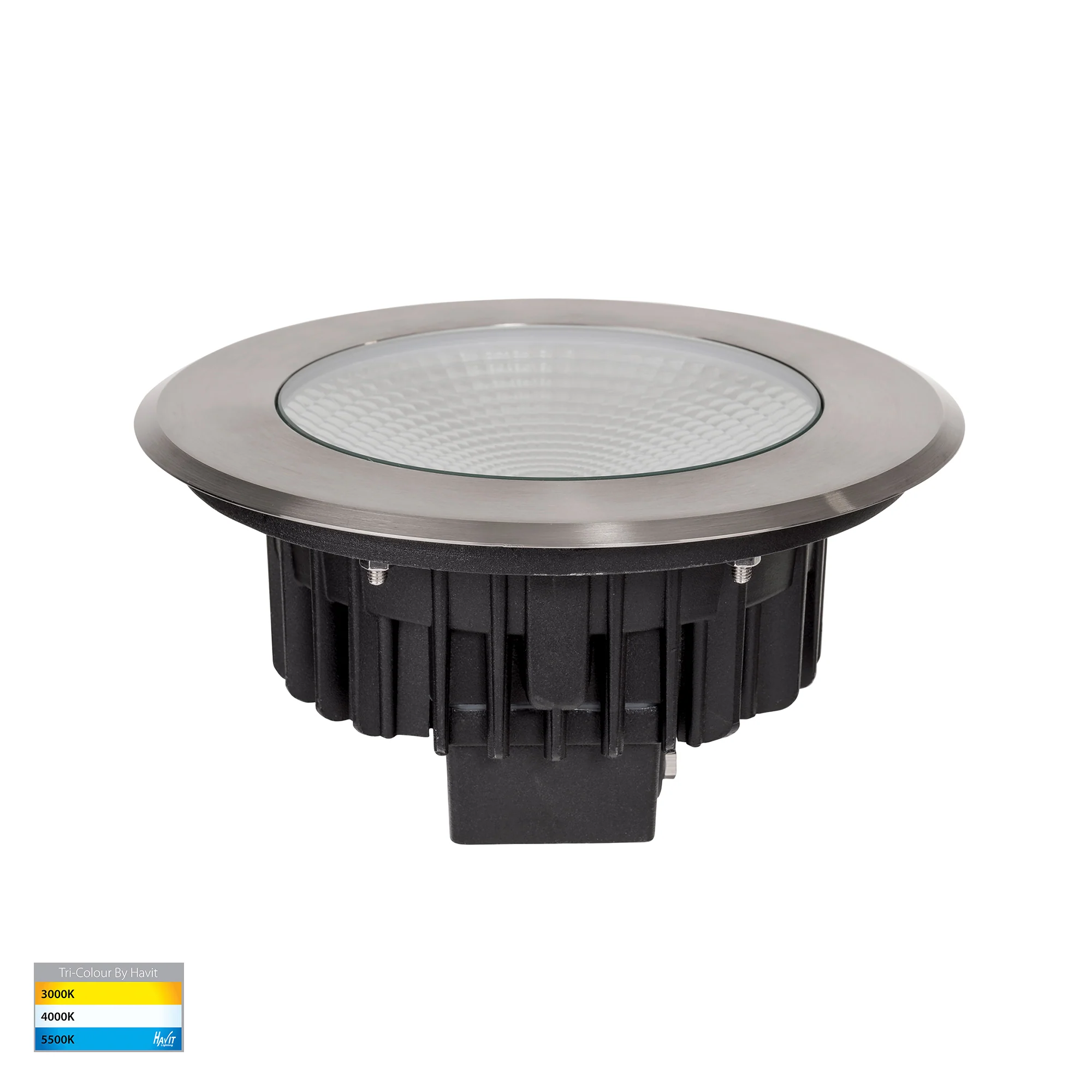 HV1833T-12V | HV1833T-240V - Klip 316 Stainless Steel 20w LED Inground Light - Image 4