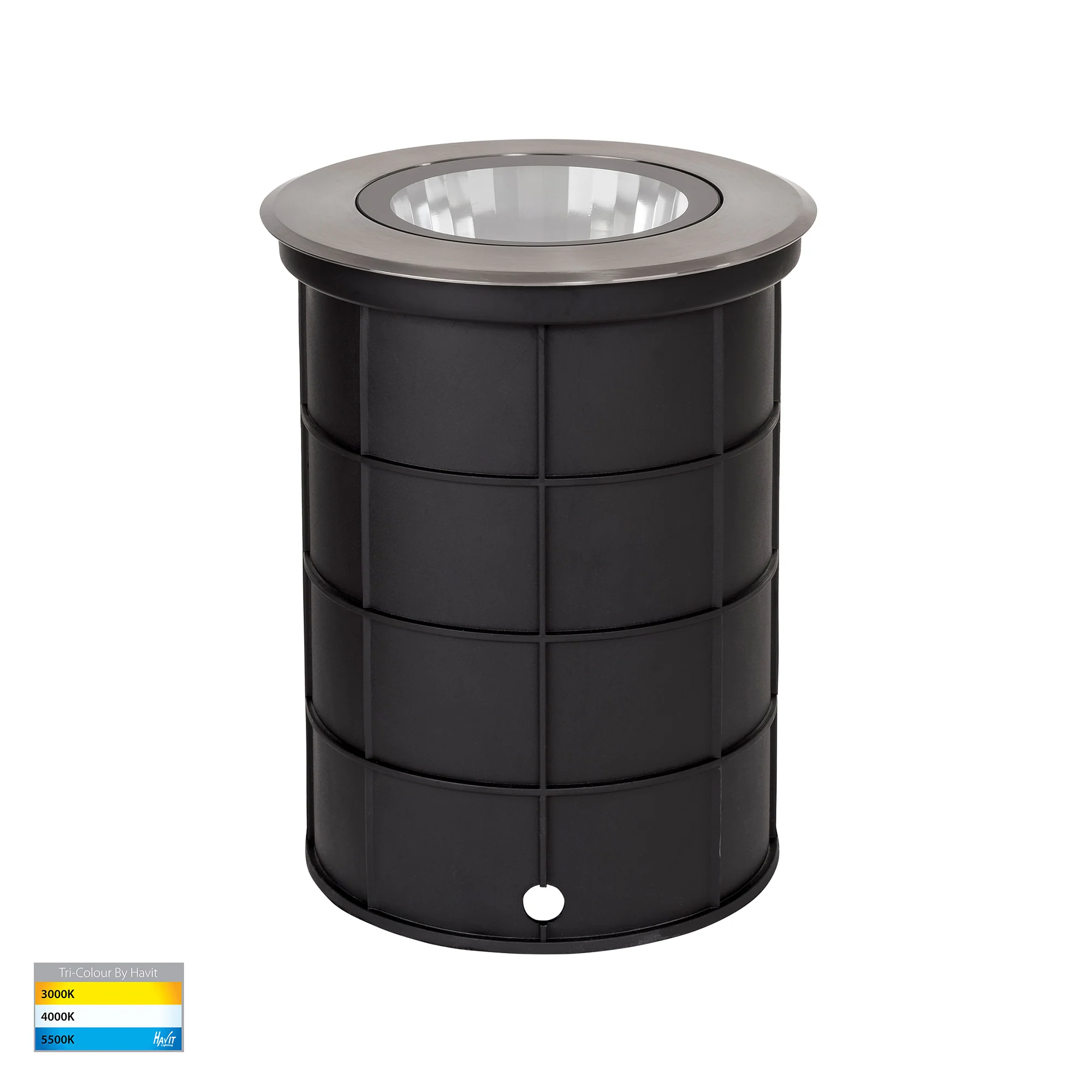 HV1834T-12V | HV1834T-240V - Klip 316 Stainless Steel 30w Narrow Beam LED Inground Light - Image 3
