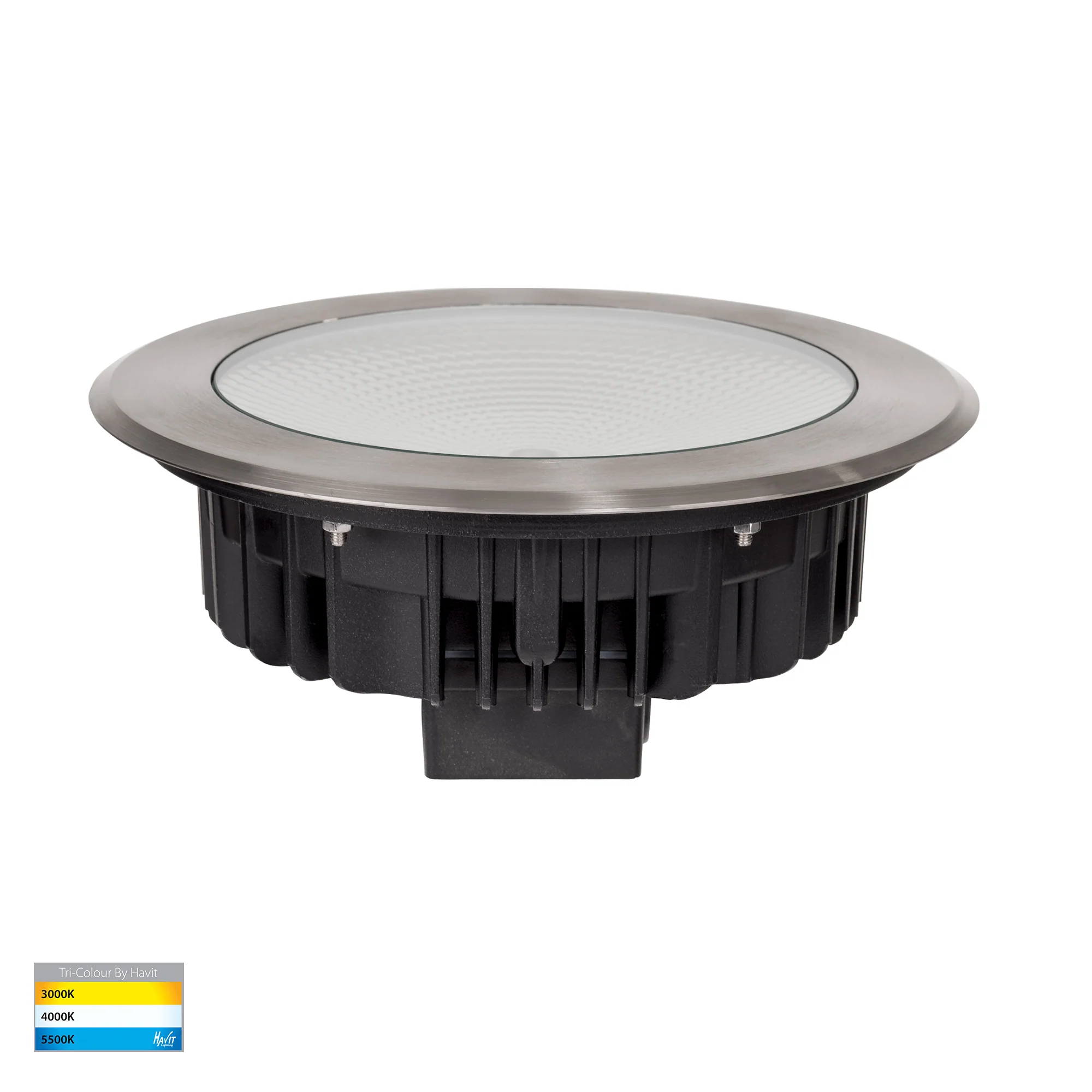 HV1835T-12V | HV1835T-240V - Klip 316 Stainless Steel 30w LED Inground Light - Image 4