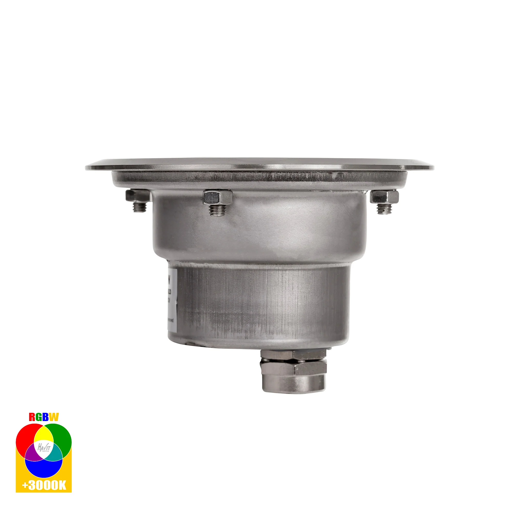 HV1841RGBW - Split 316 Stainless Steel 3w RGBW LED Inground Light - Image 4