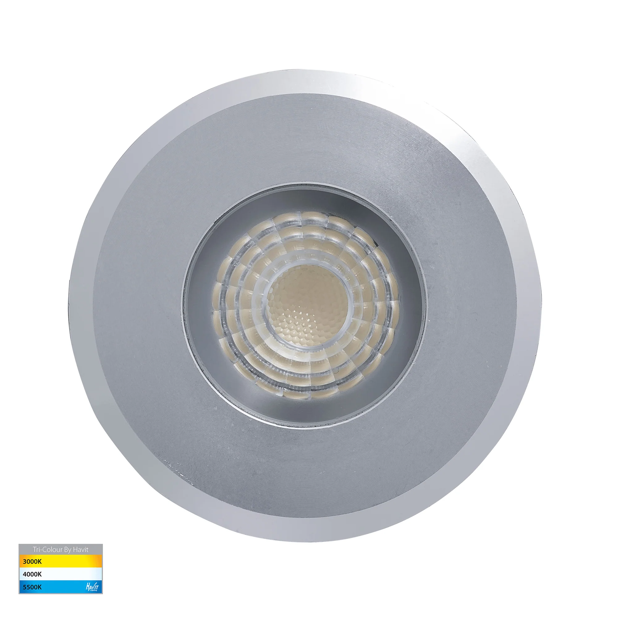 HV2882T-SLV-12V -  Elite Silver Aluminium LED Deck or Inground Lights
