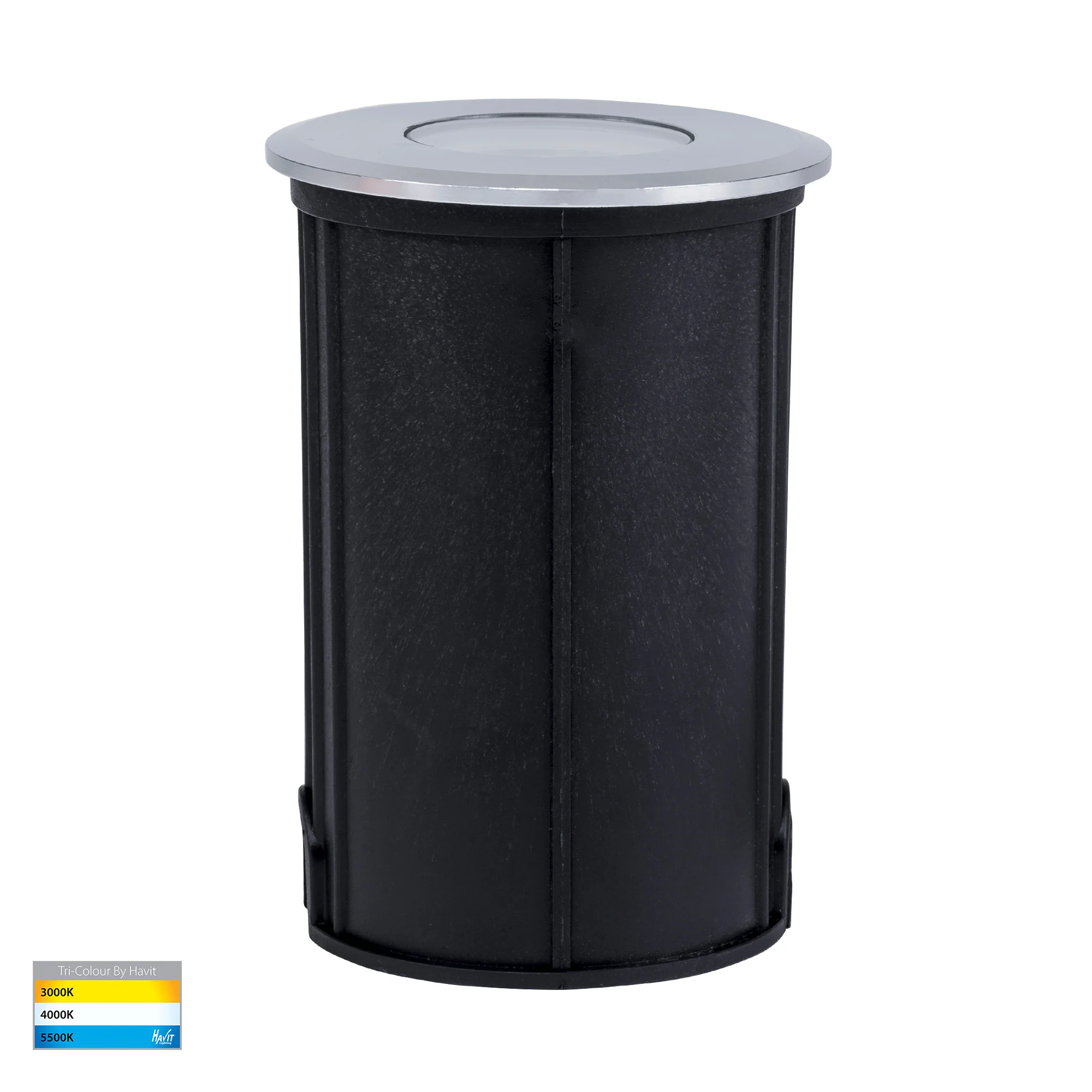 HV2882T-SLV-12V -  Elite Silver Aluminium LED Deck or Inground Lights - Image 3