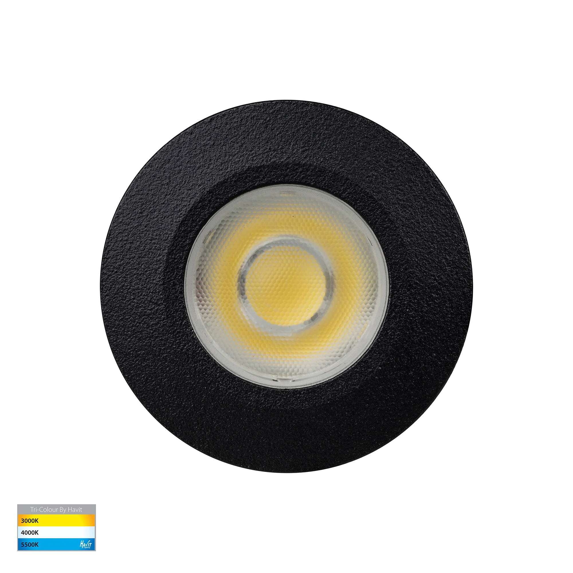 HV2893T-BLK-12V - Dek Black LED Deck or Inground Light