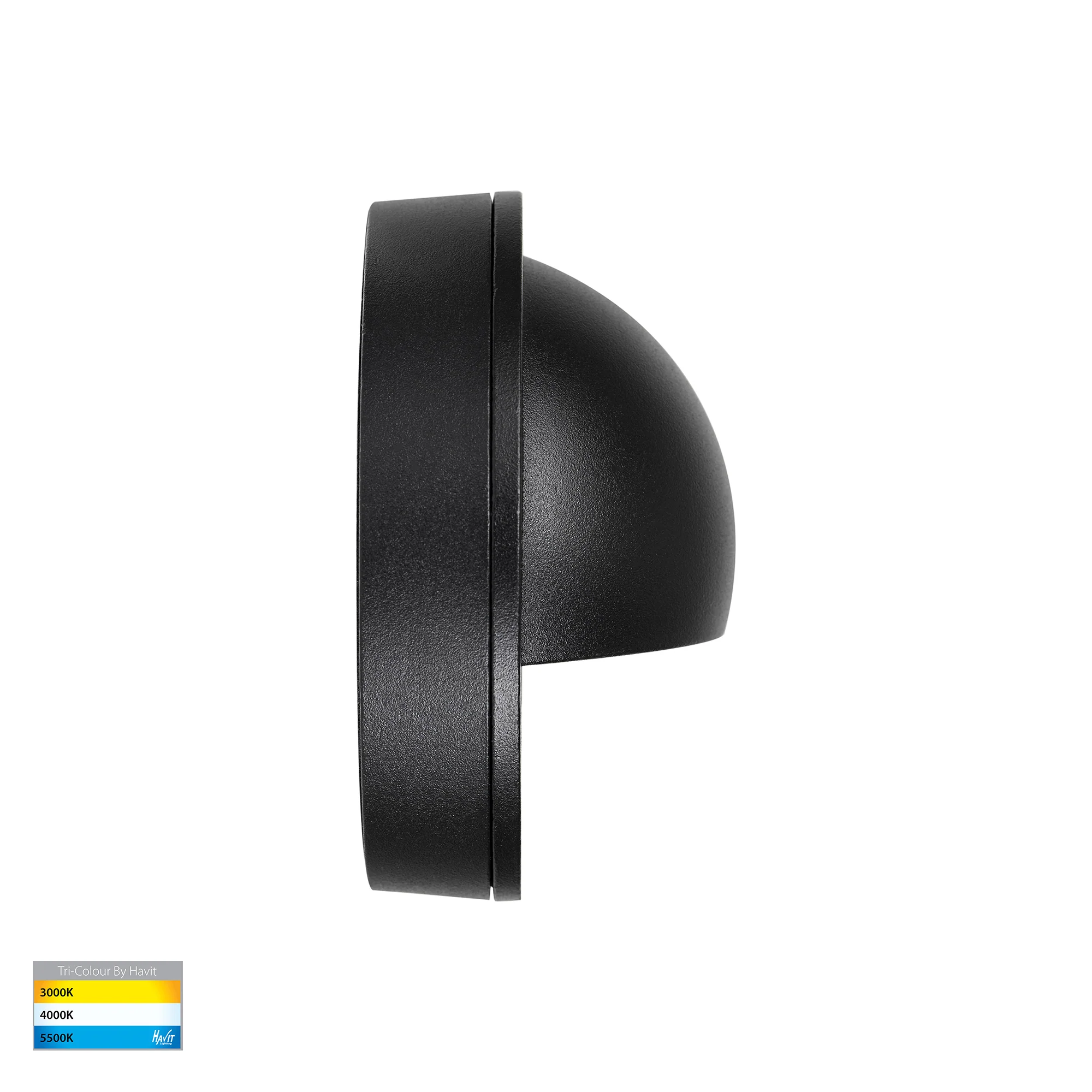 HV2921-HV2924 - Pinta Black Step Lights with Eyelid - Image 4