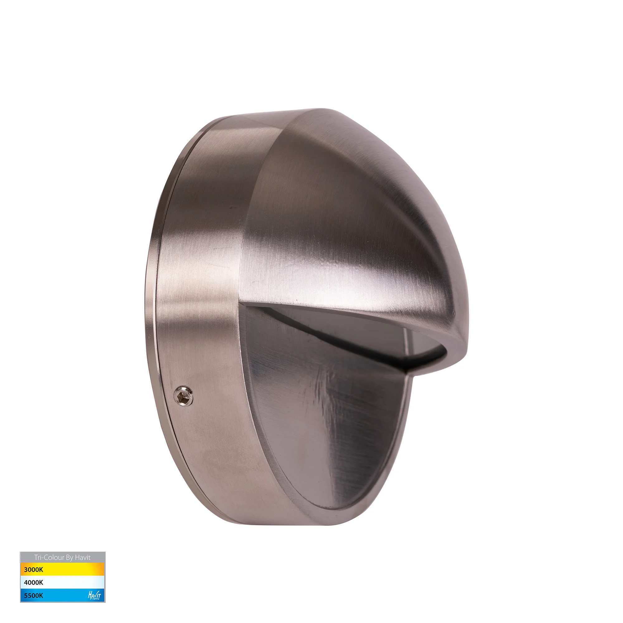 HV2928T-SS316-12V | HV2928T-SS316-240V - Veko 316 Stainless Steel Step Lights with Eyelid - Image 3