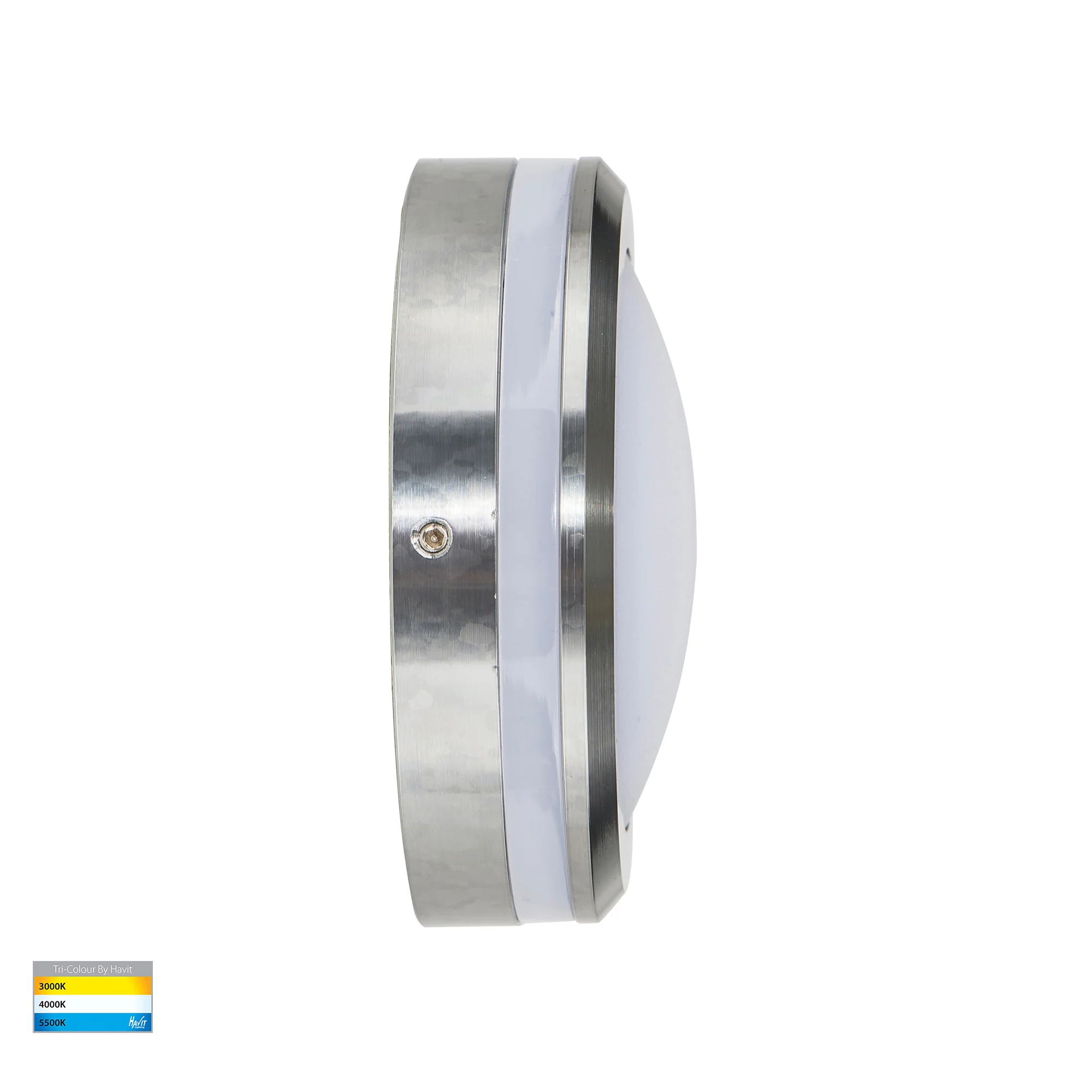 HV2960T-TTM-12V | HV2960T-TTM-240V - Nava Titanium Coloured Aluminium LED Step Lights - Image 4