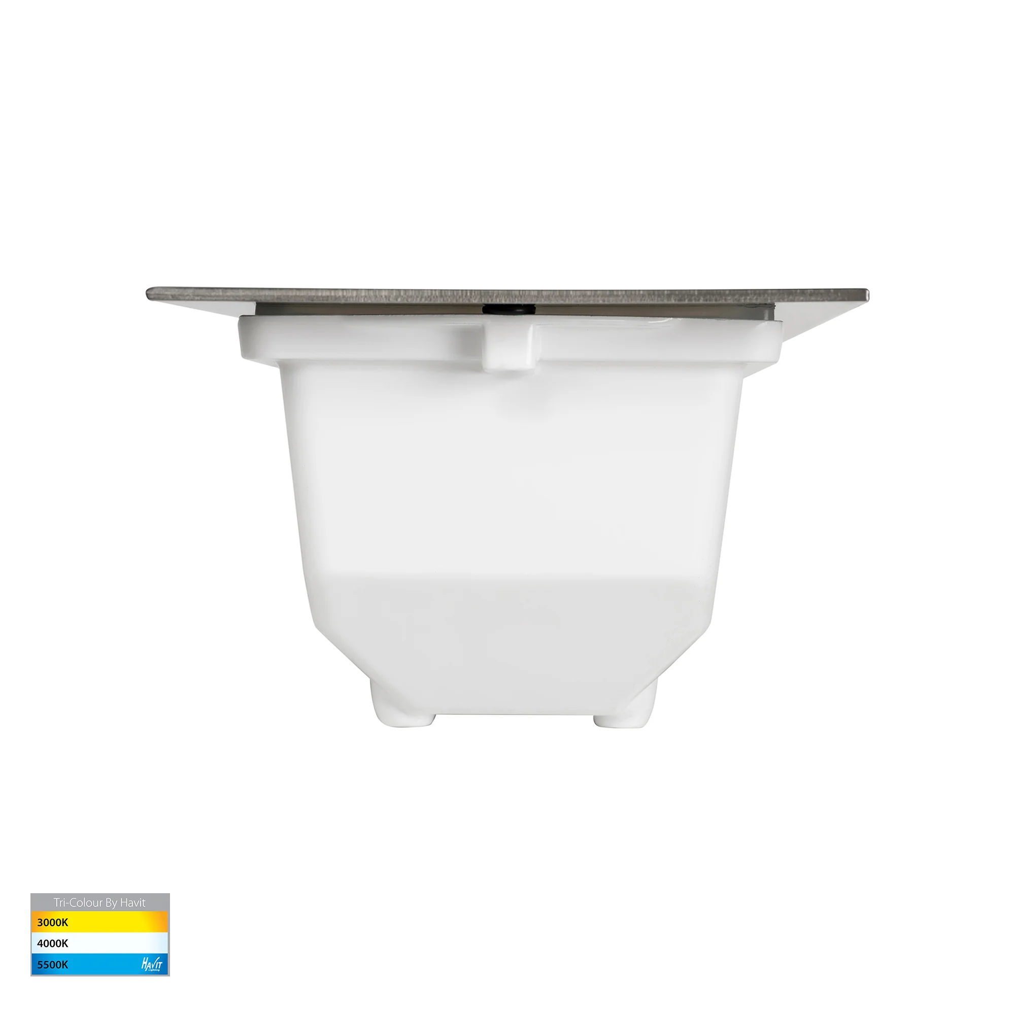 HV3004T-SS316 - Bata 316 Stainless Steel LED Brick Light with Grill - Image 5
