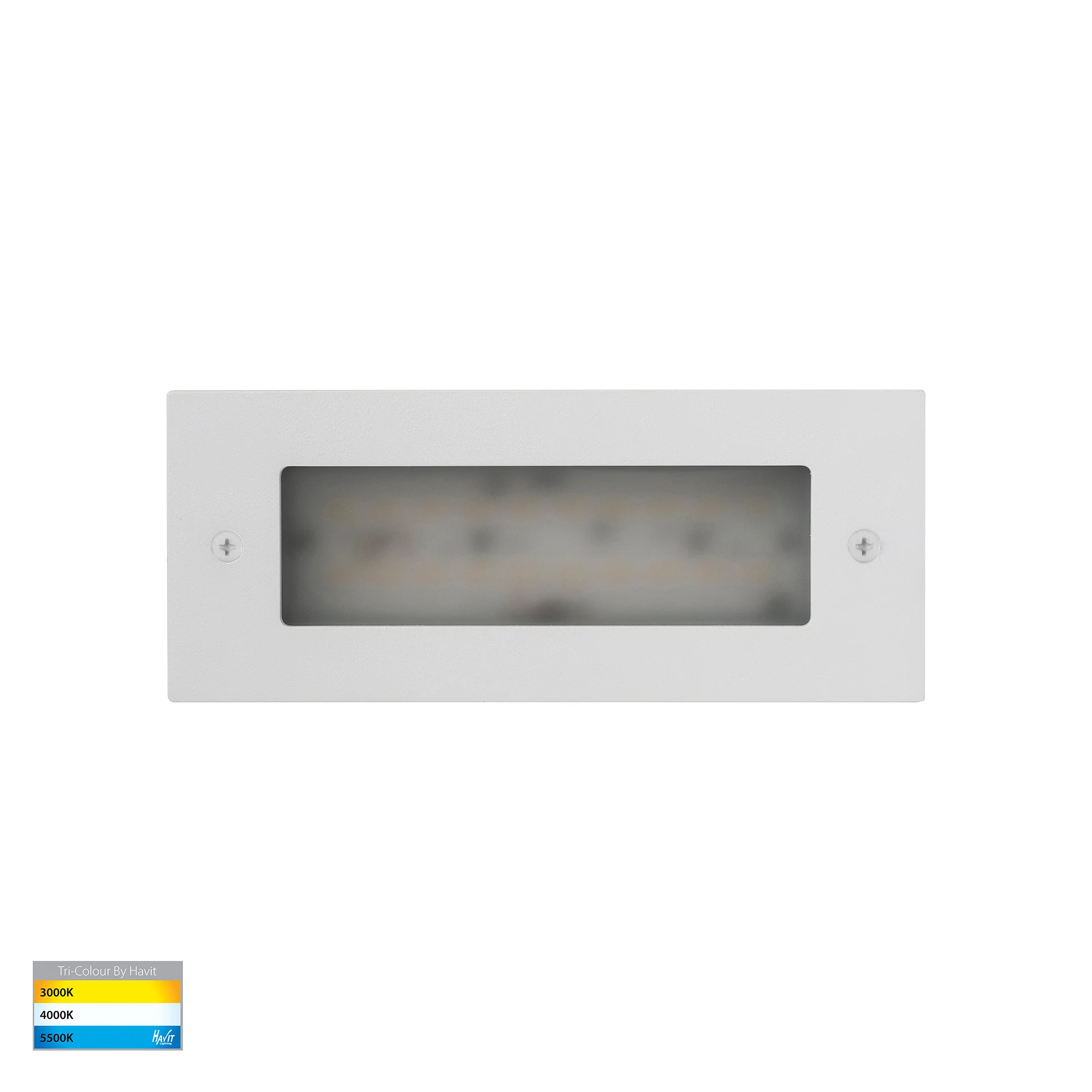 HV3005T-WHT-12V | HV3005T-WHT-240V - Bata White 6w LED Brick Light