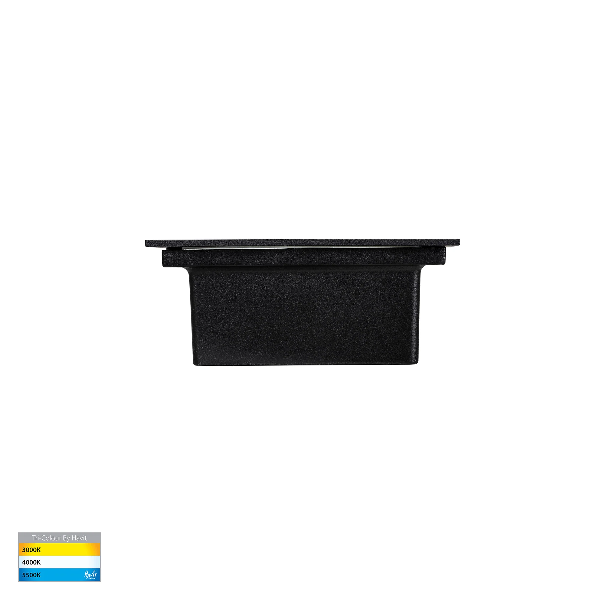 HV3007T-BLK-12V | HV3007T-BLK-240V - Bata Black 3w LED Brick Light - Image 4