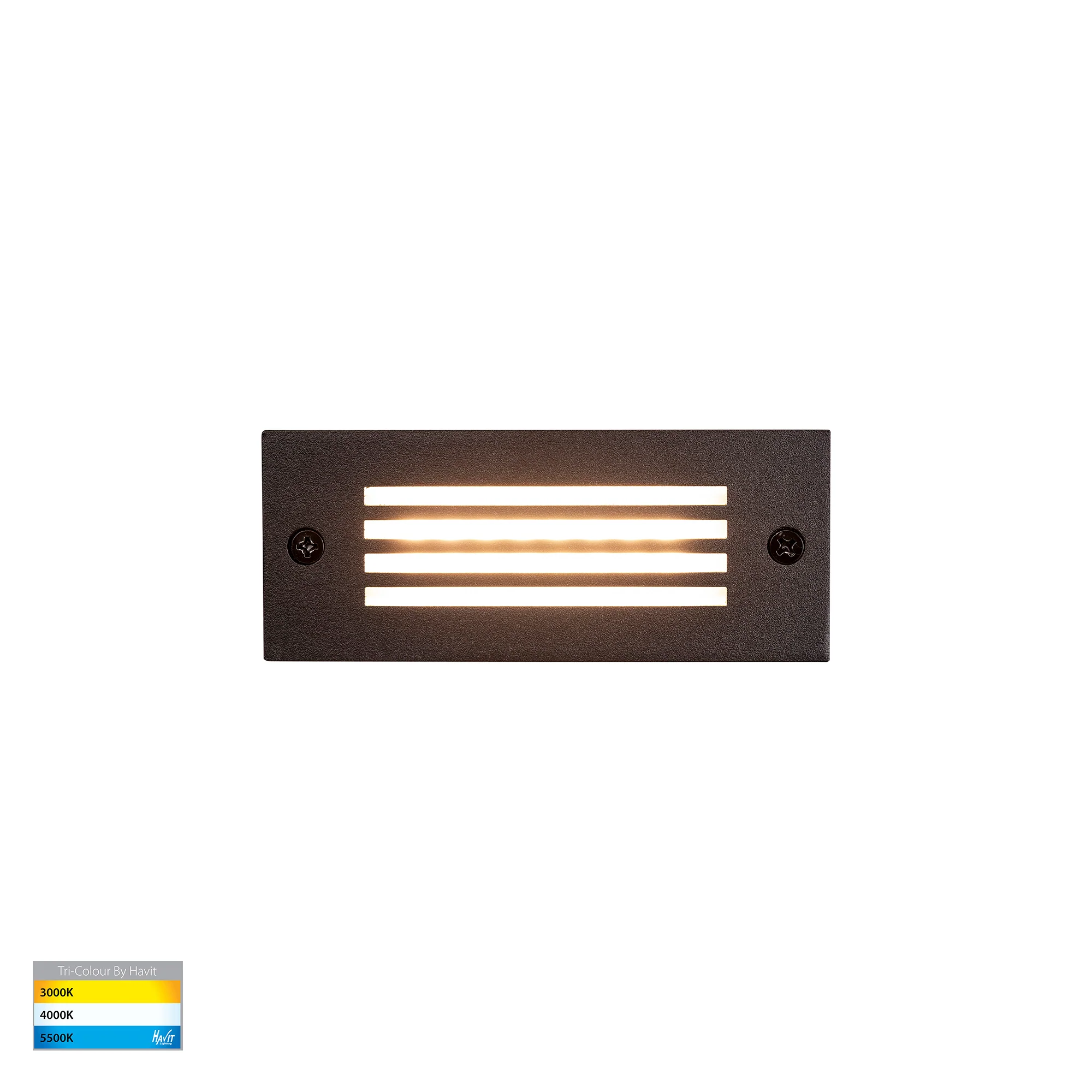 HV3008T-BLK-12V | HV3008T-BLK-240V - Bata Black 3w LED Brick Light - Image 3