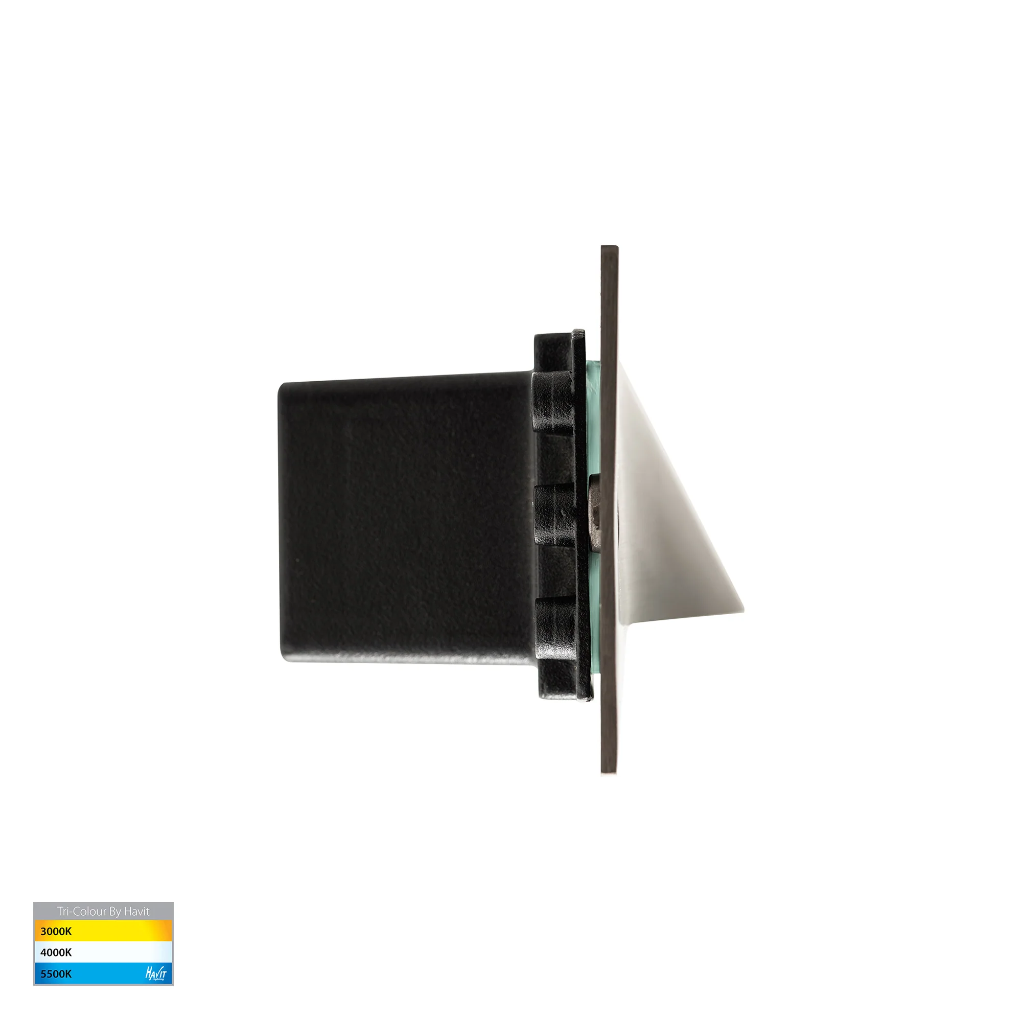 HV3012T-AB-12V | HV3012T-AB-240V - Corba Antique Brass 6w Recessed Brick Light - Image 3