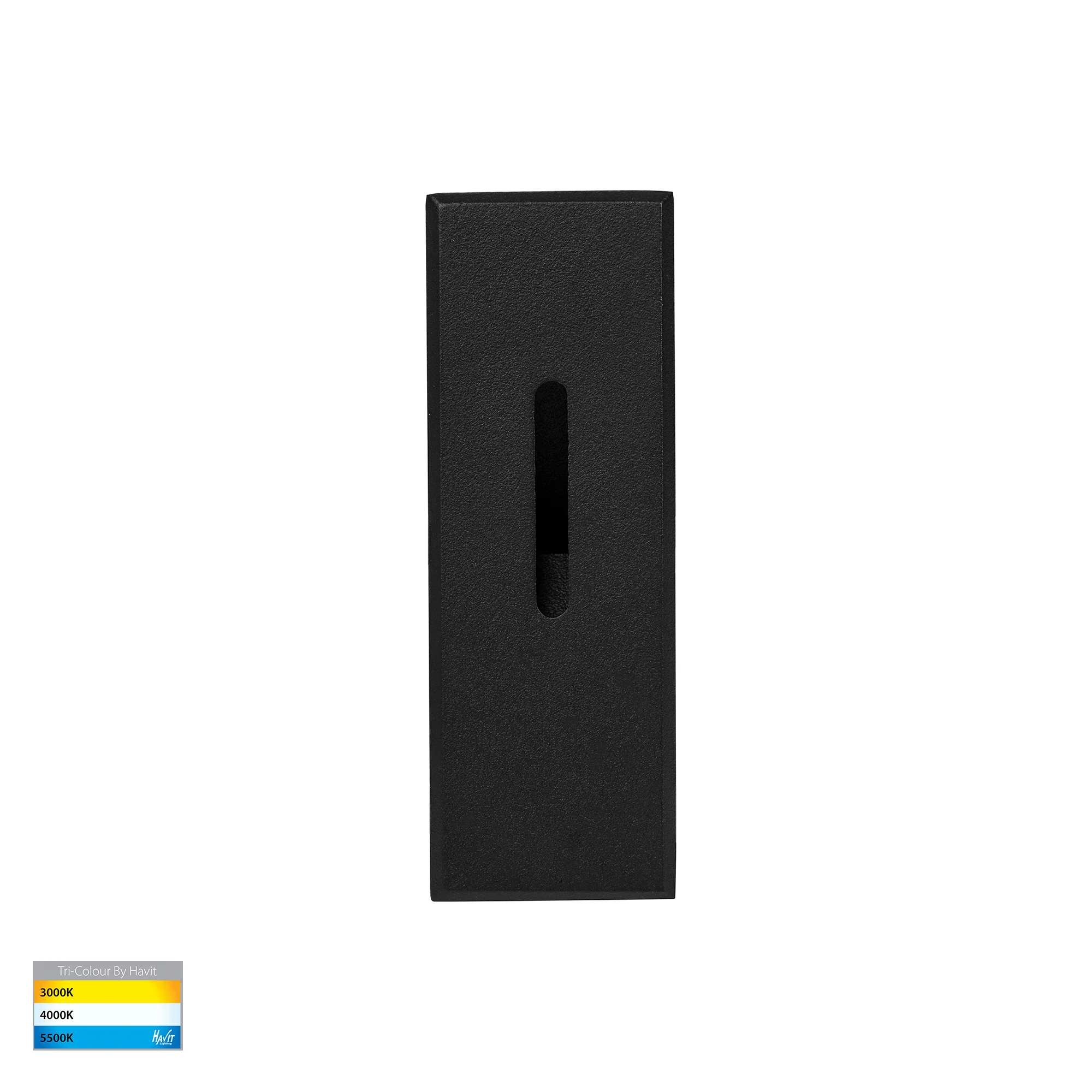 HV3105T-BLK-240V | HV3105T-BLK-12V - Paso Black Recessed LED Step Light