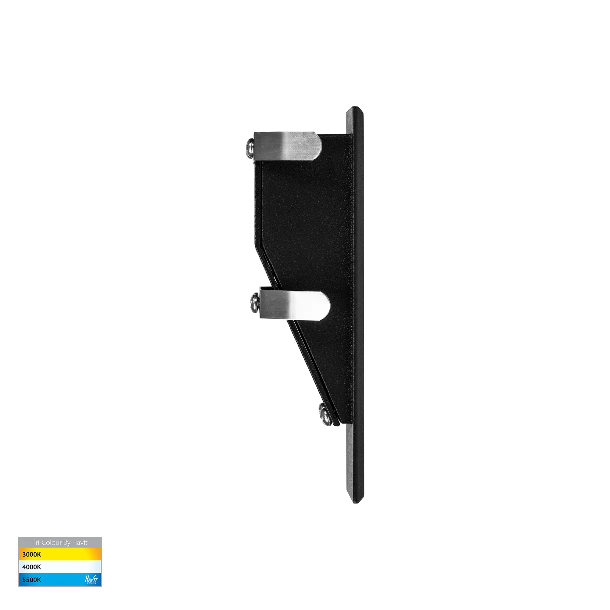 HV3105T-BLK-240V | HV3105T-BLK-12V - Paso Black Recessed LED Step Light - Image 3