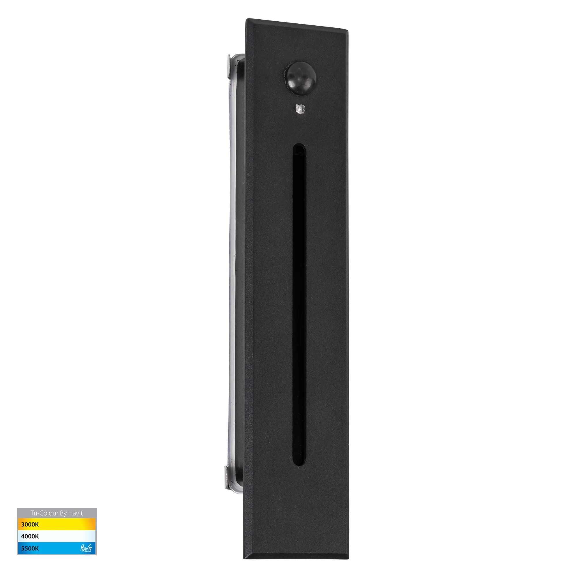 HV3106T-BLK-240V-PIR - Paso Black Recessed LED Step Light with Sensor - Image 3