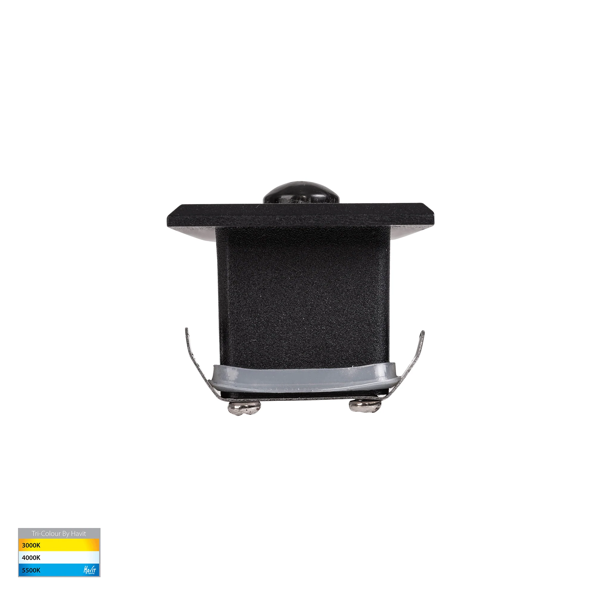 HV3106T-BLK-240V-PIR - Paso Black Recessed LED Step Light with Sensor - Image 5