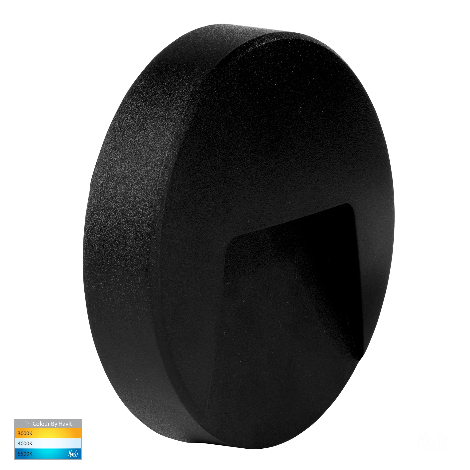HV3221T-BLK - Seefore Polycarbonate Black LED Step Light - Image 3