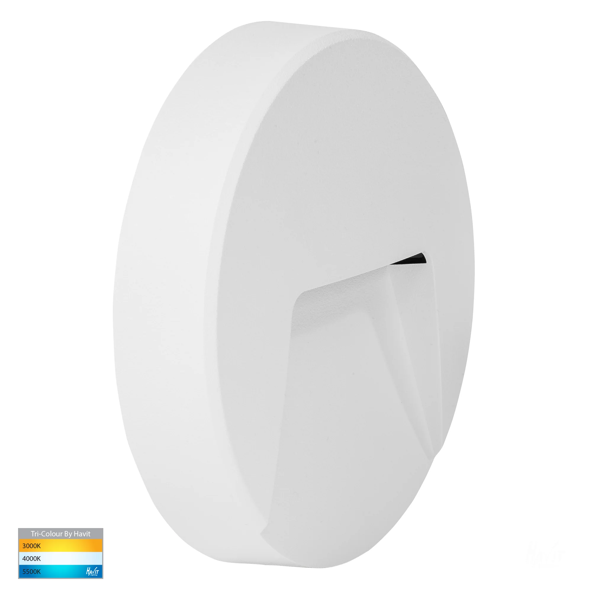 HV3221T-WHT - Seefore Polycarbonate White LED Step Light - Image 3