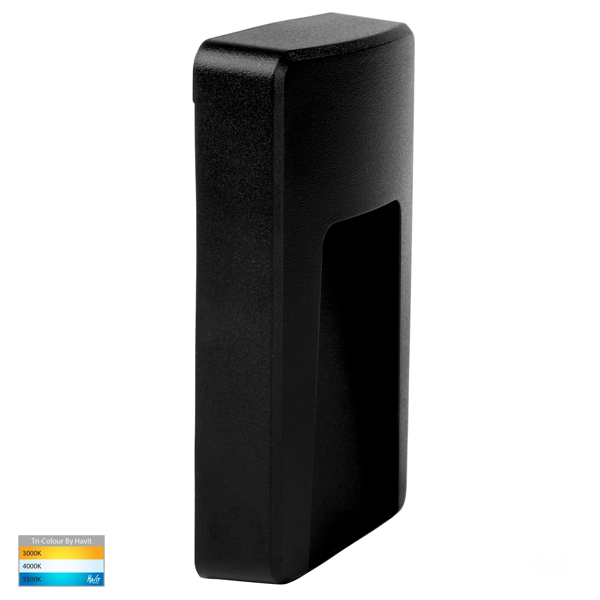 HV3223T-BLK - Seefore Polycarbonate Black LED Step Light - Image 3