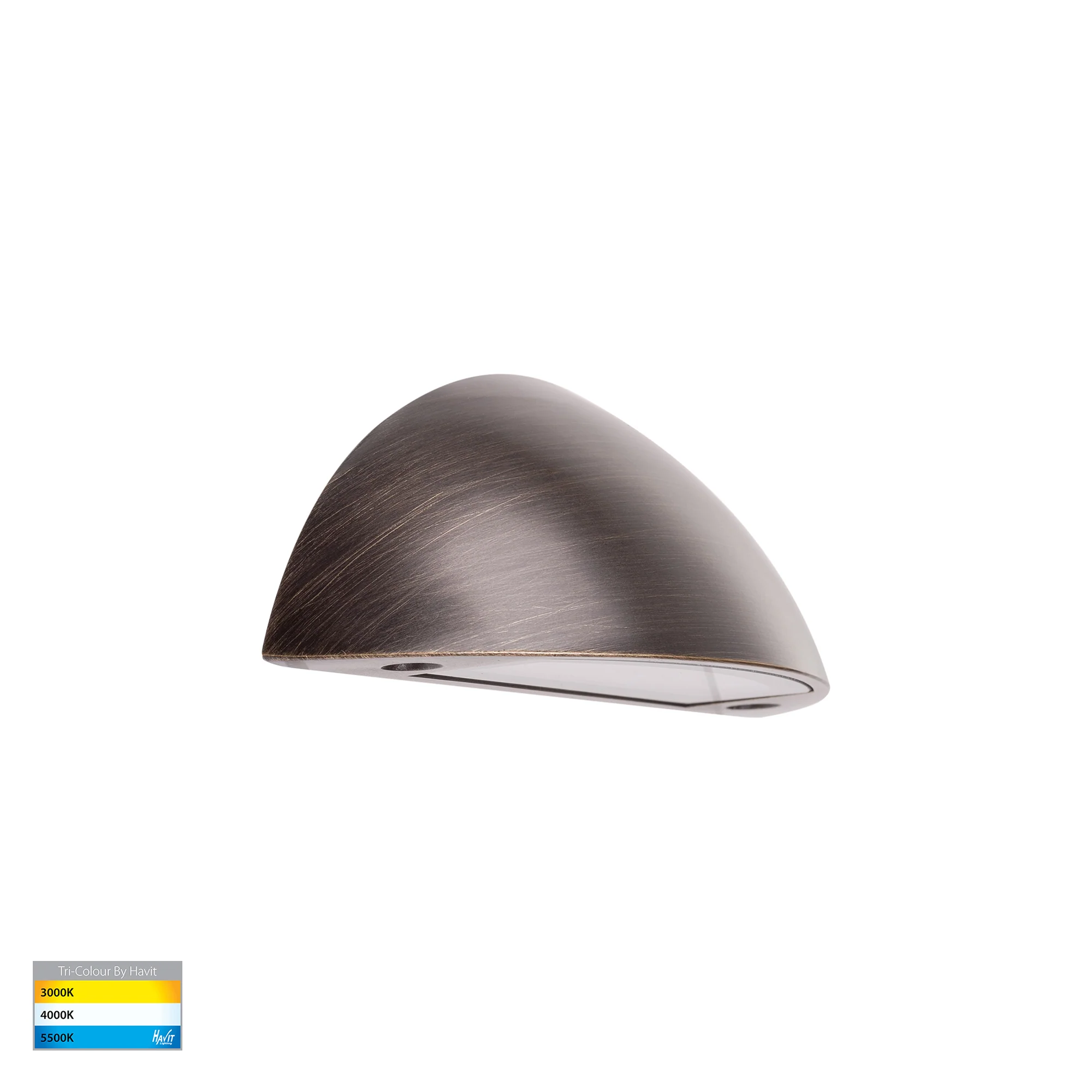 HV3251T-AB-12V - Curva Antique Brass LED Step Light - Image 3